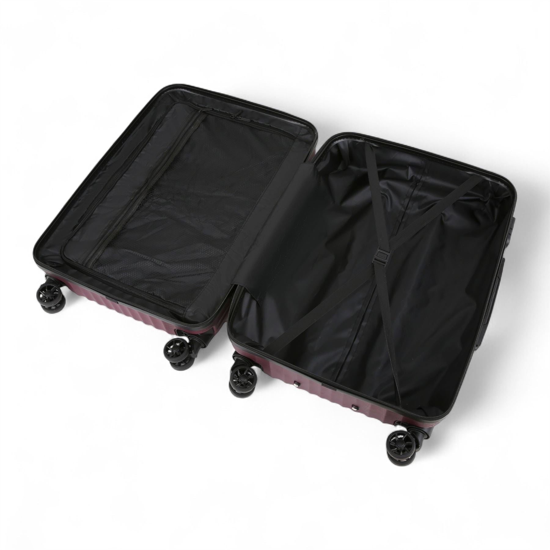 ABS Hard Shell Luggage Set Lightweight Travel Suitcases