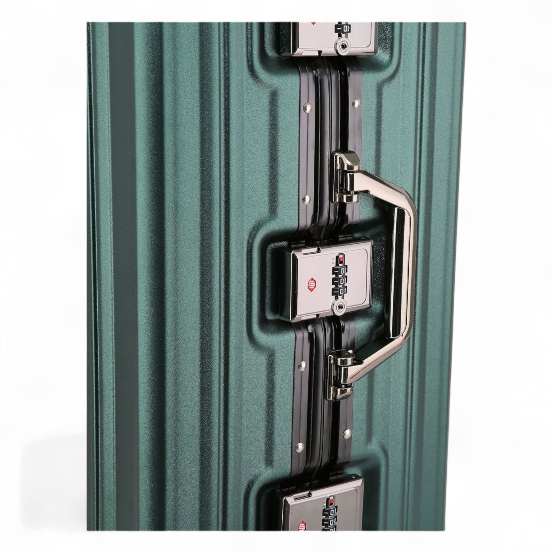 Robust Hard Shell Luggage 8 Wheel Suitcase Set