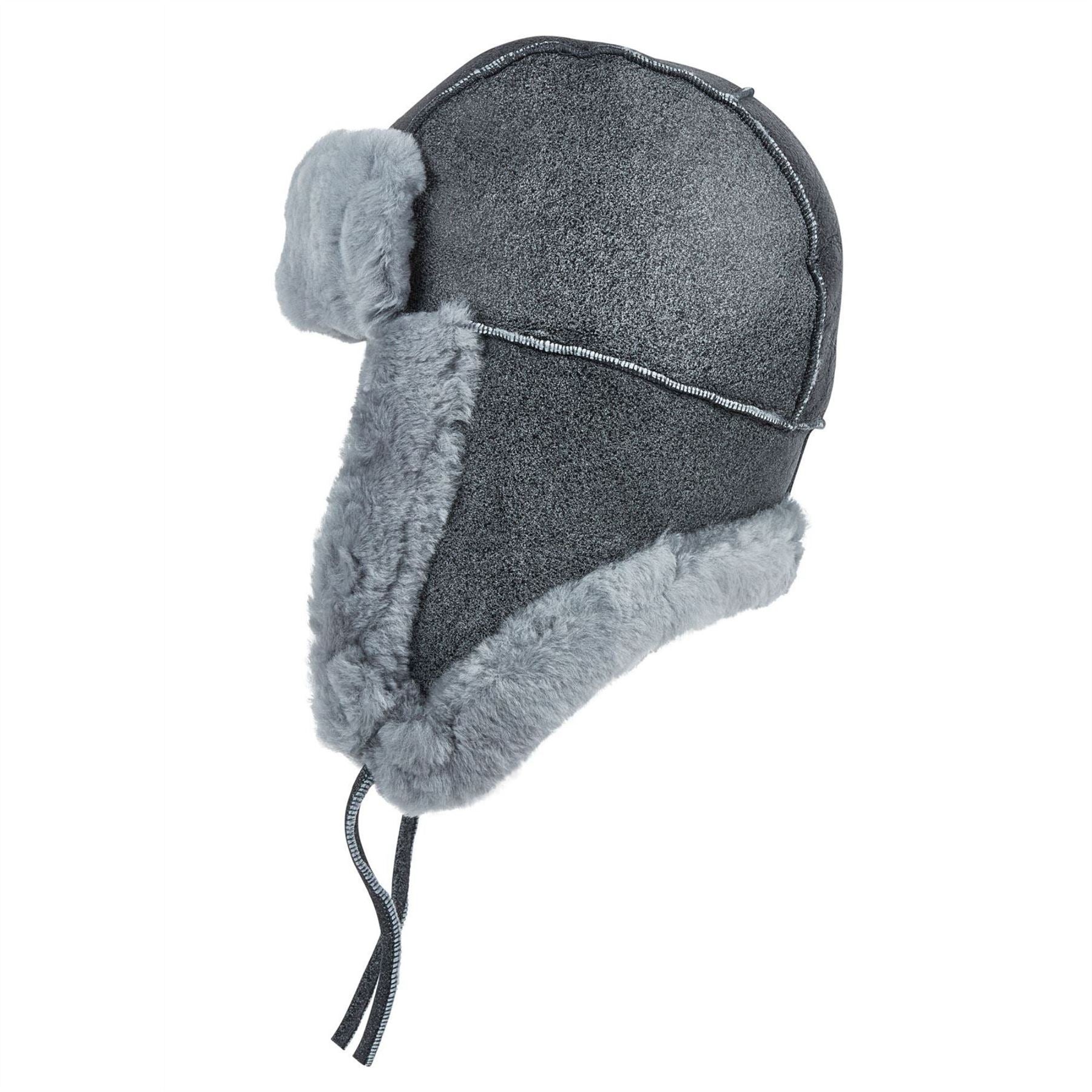 Men's RAF Aviator Suede Sheepskin B-55 Leather Navigator Hat