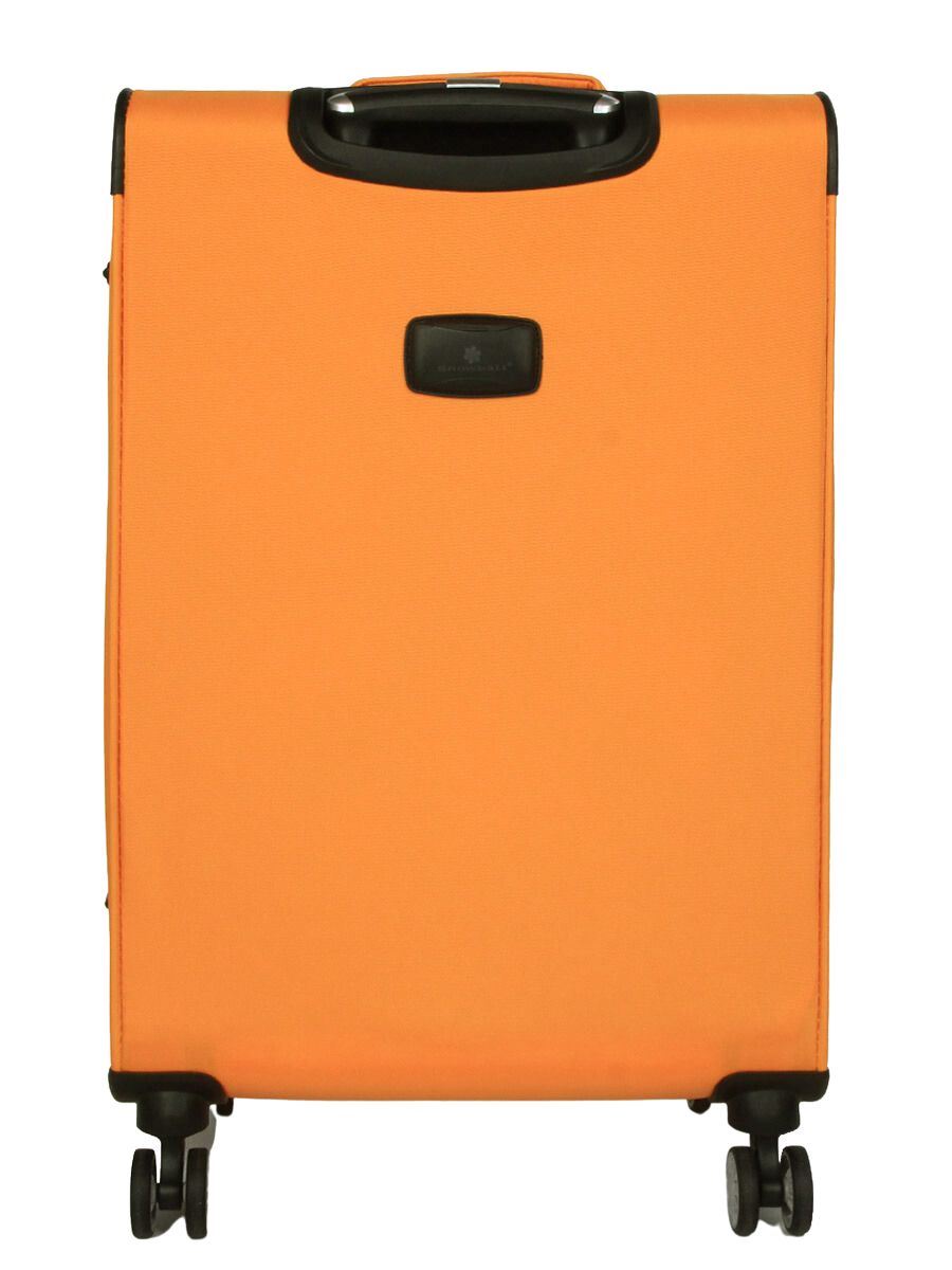 Soft Suitcase Dual 4-Wheel Spinners Expandable Luggage