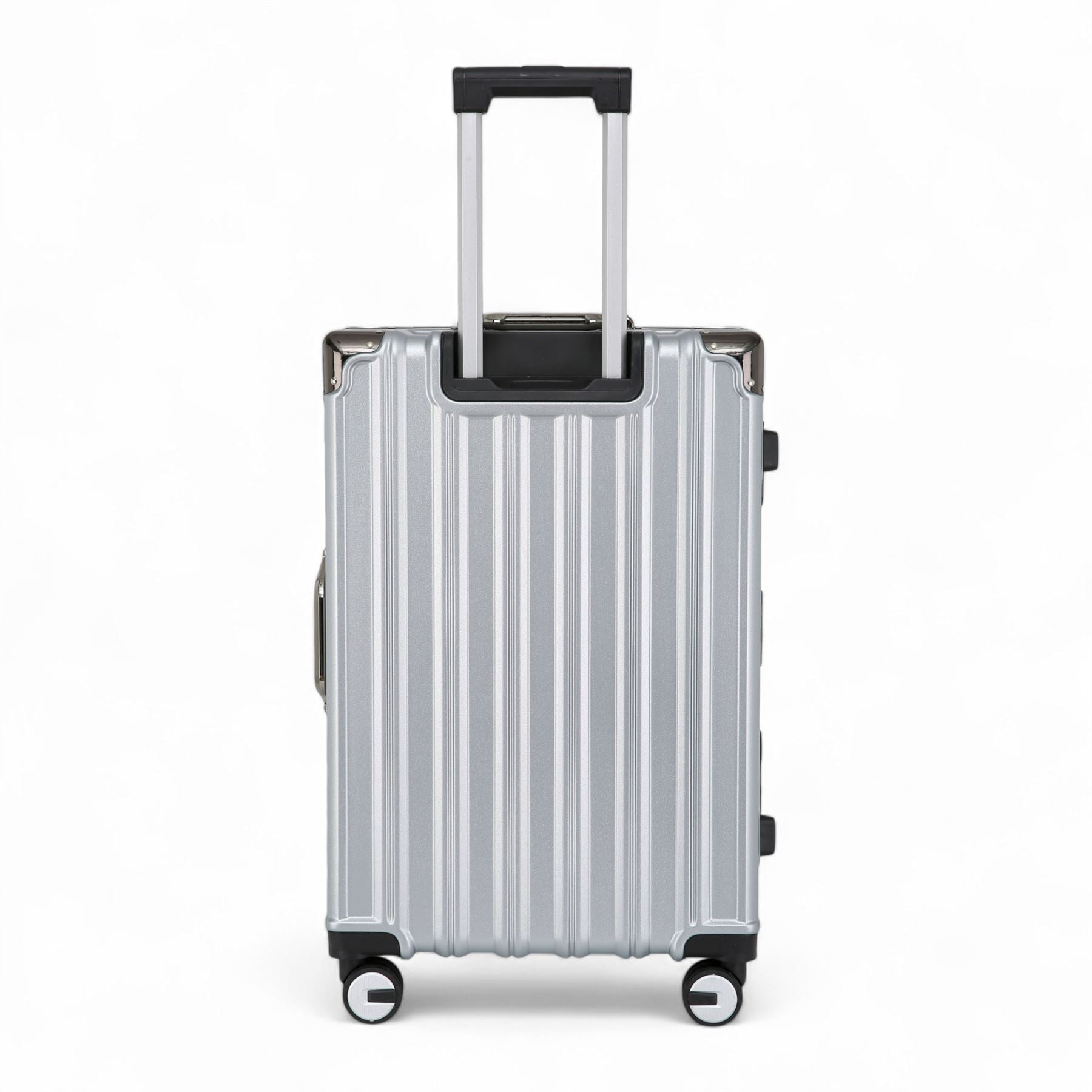 Robust Hard Shell Luggage 8 Wheel Suitcase Set