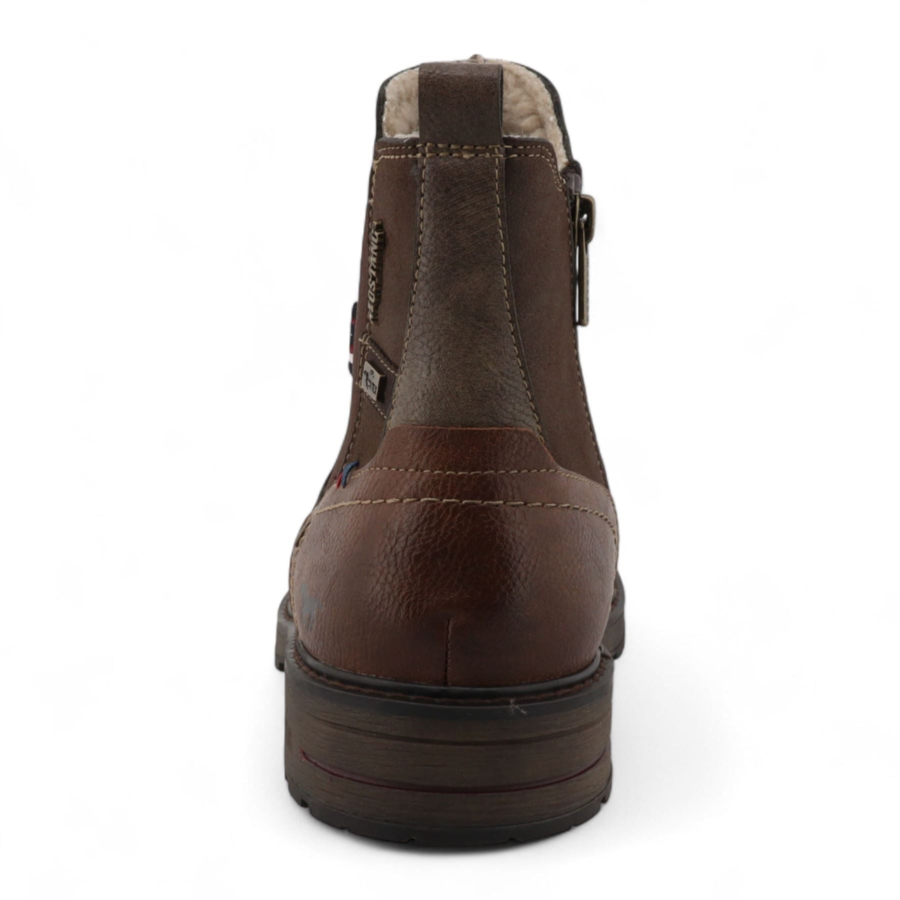 Men's Mokka Brown Water-Resistant Chelsea Ankle Boots