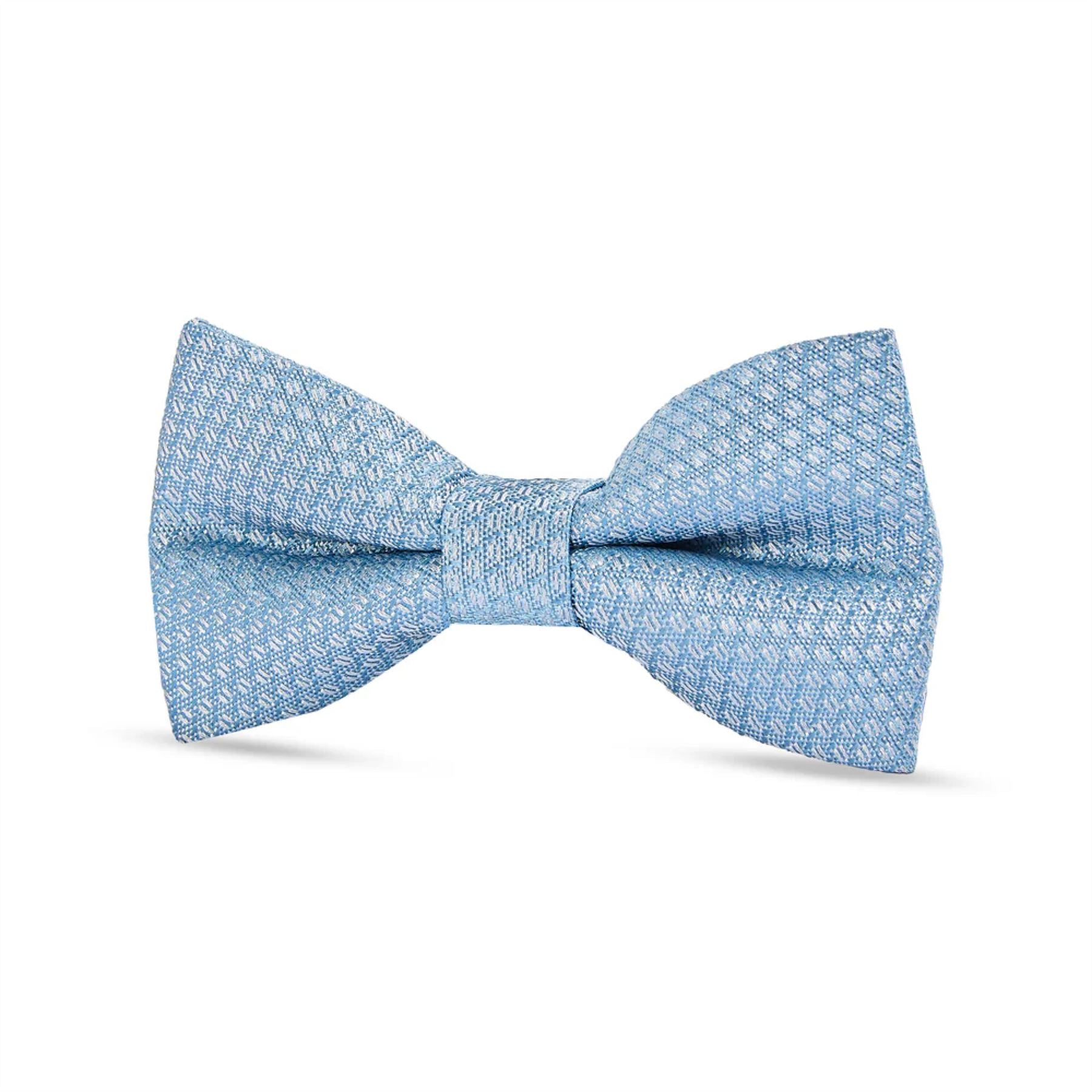 Boys Textured Satin Silk Bow Tie