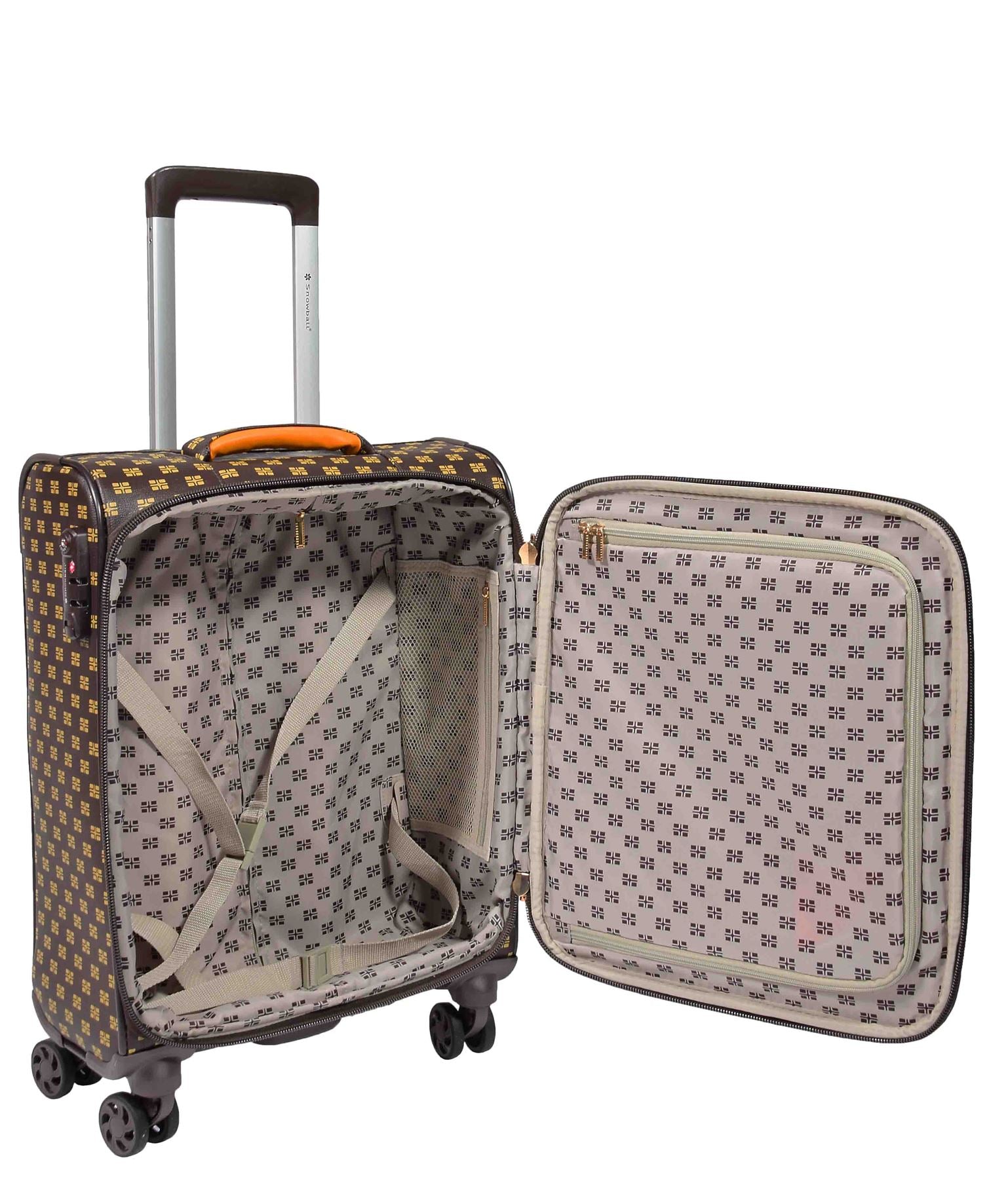 Soft Expandable Waterproof PVC Lightweight Travel Suitcase