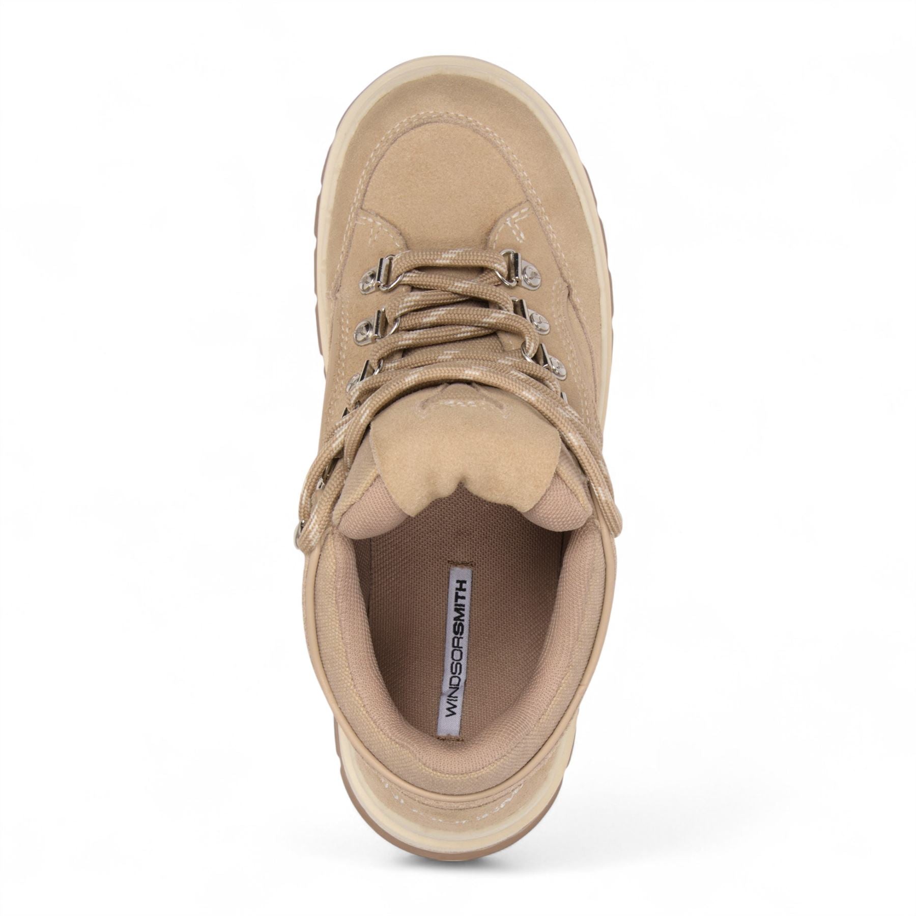 Ultimatum - Women's Sand Brown Chunky Platform Sneakers