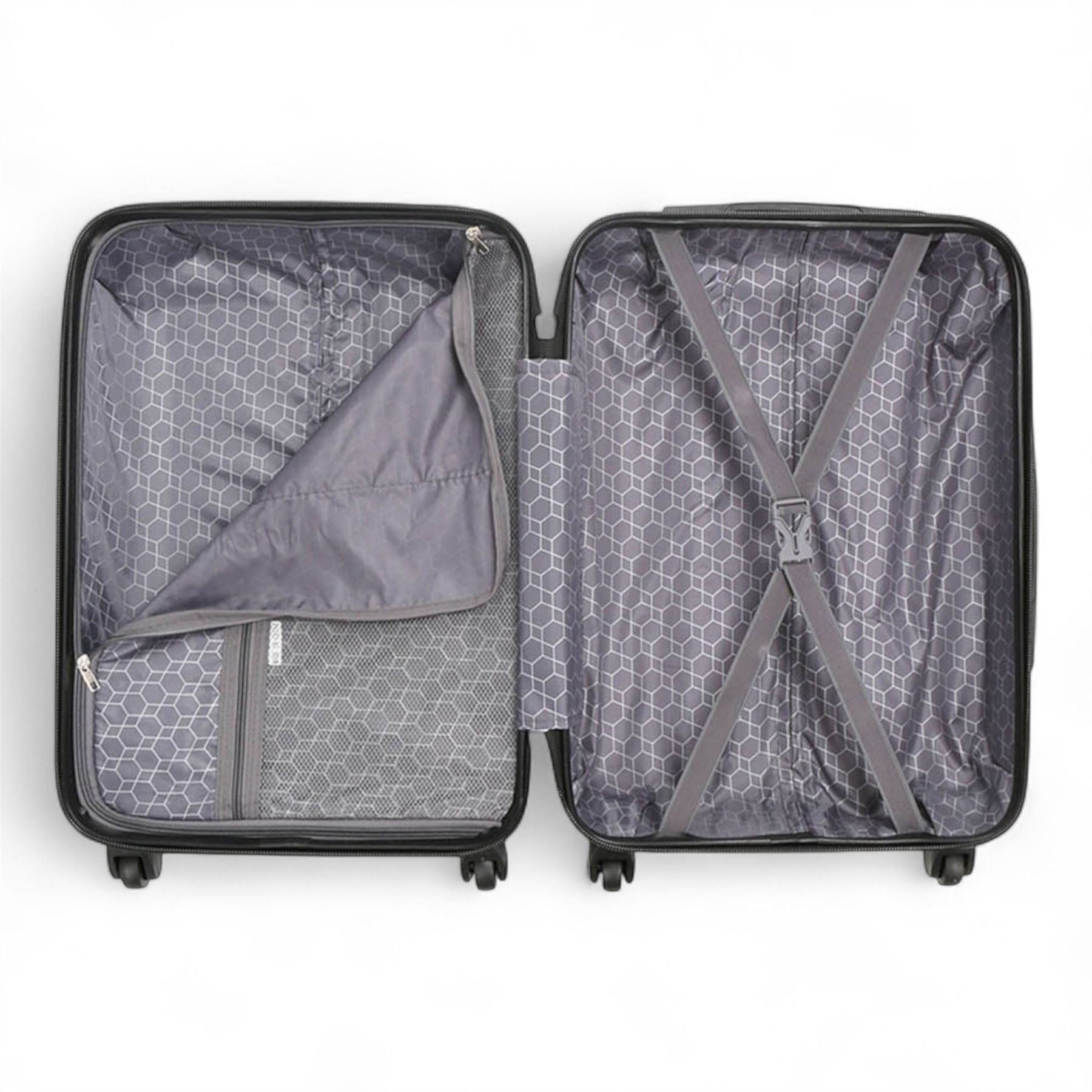 Hardshell Luggage Set 8 Spinner Wheels Suitcase