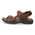 Men's Sandals Salton Basics C4 Open Toe Leather Summer Shoes - Knighthood Store