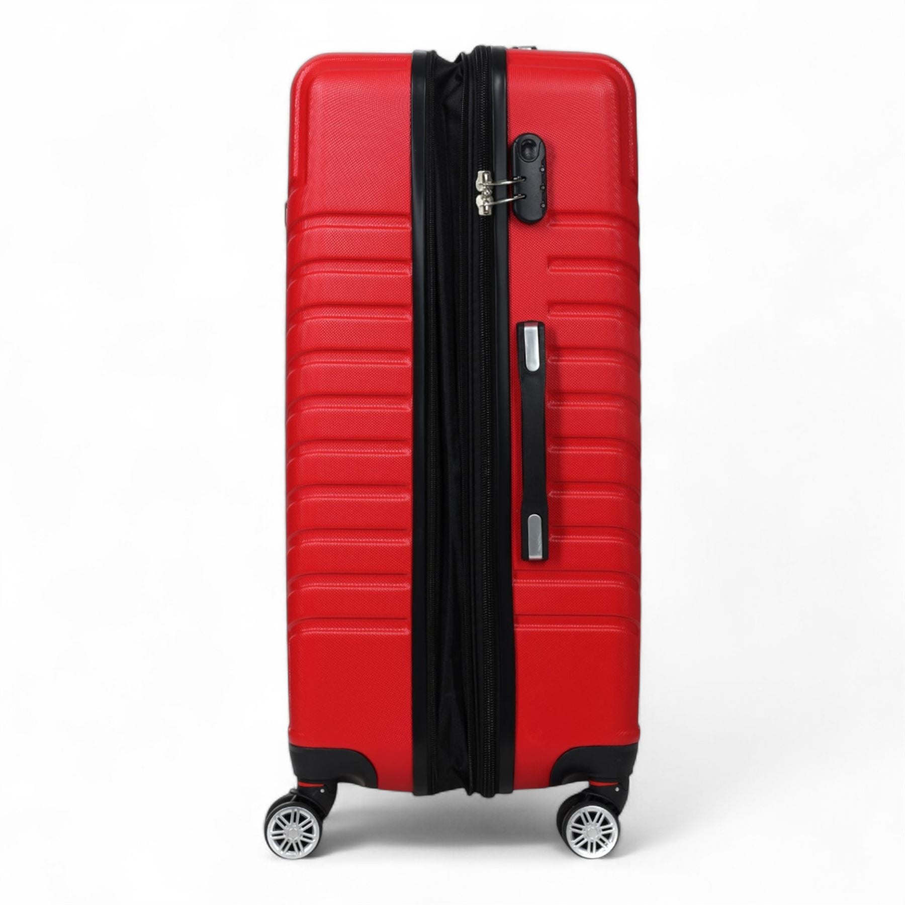 Hard Shell Luggage Set 8 Spinner Wheels ABS Suitcase
