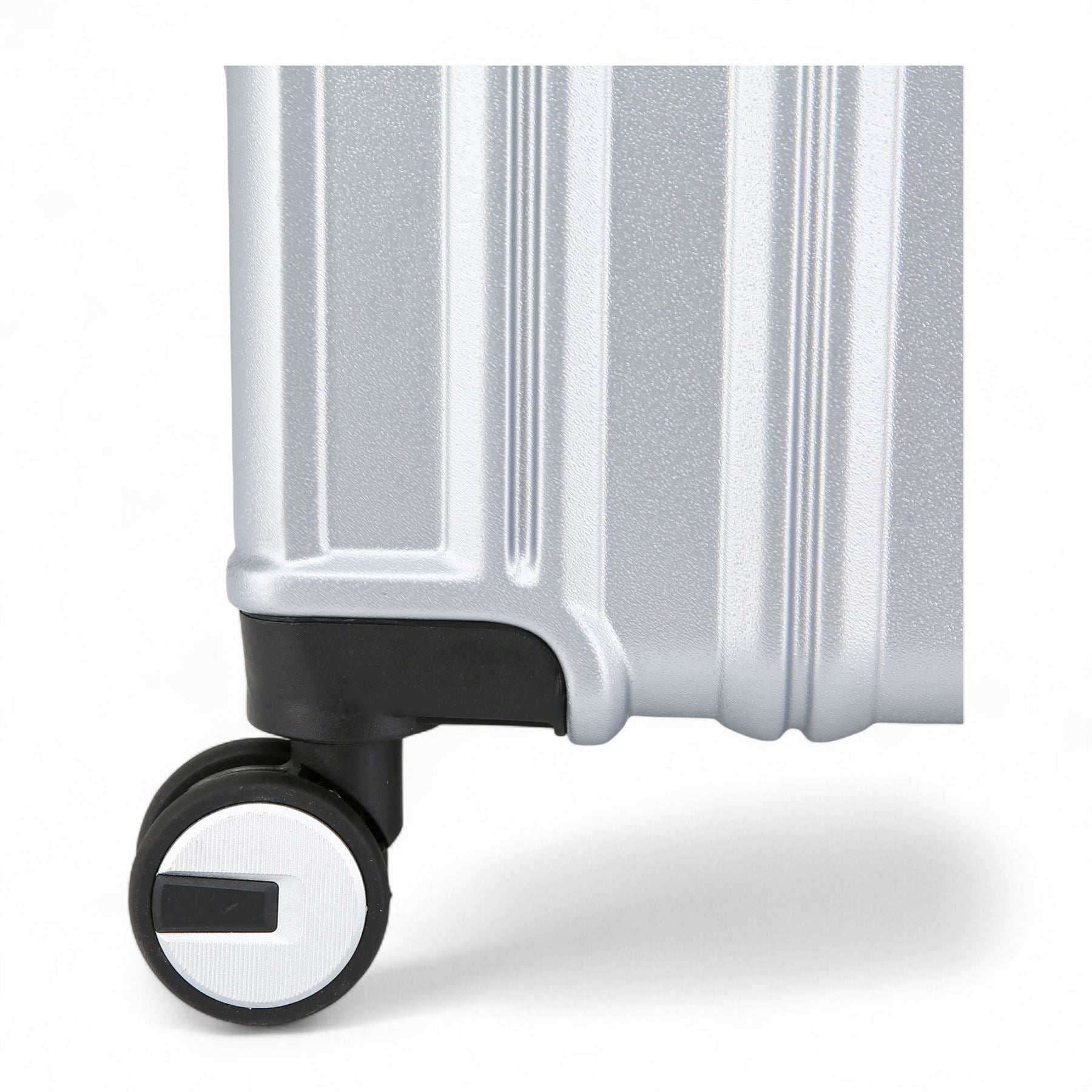 Robust Hard Shell Luggage 8 Wheel Suitcase Set