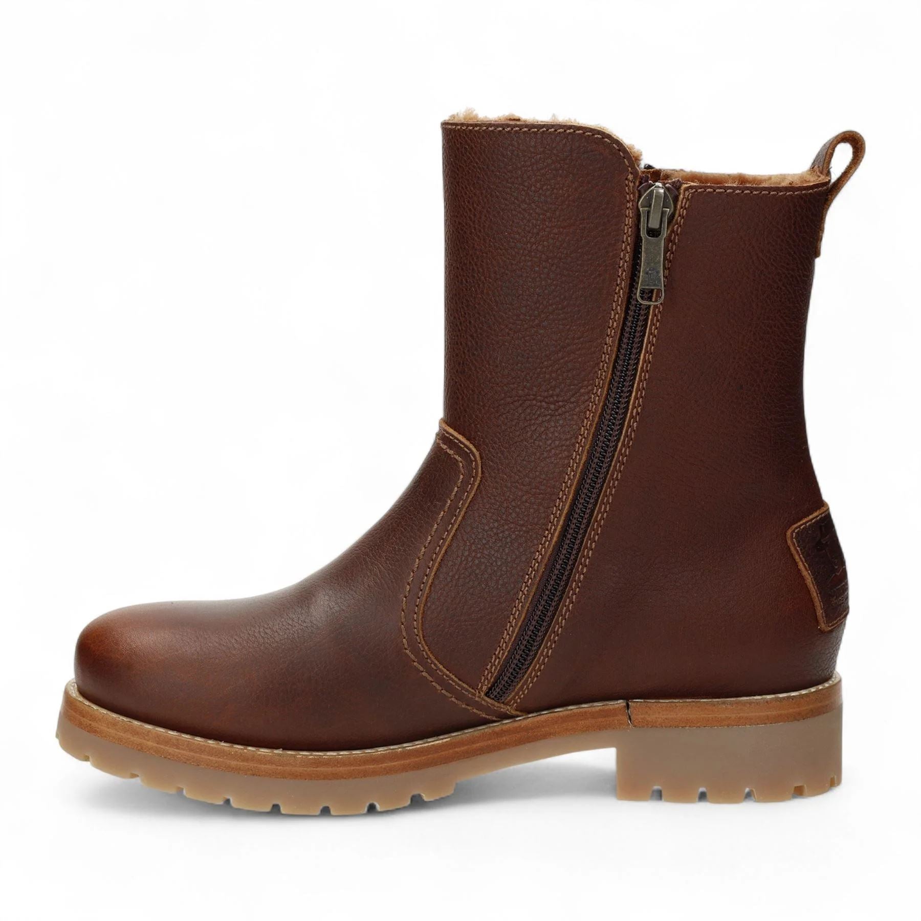Fabi Igloo B2 - Women’s Brown Waterproof Leather Ankle Boots