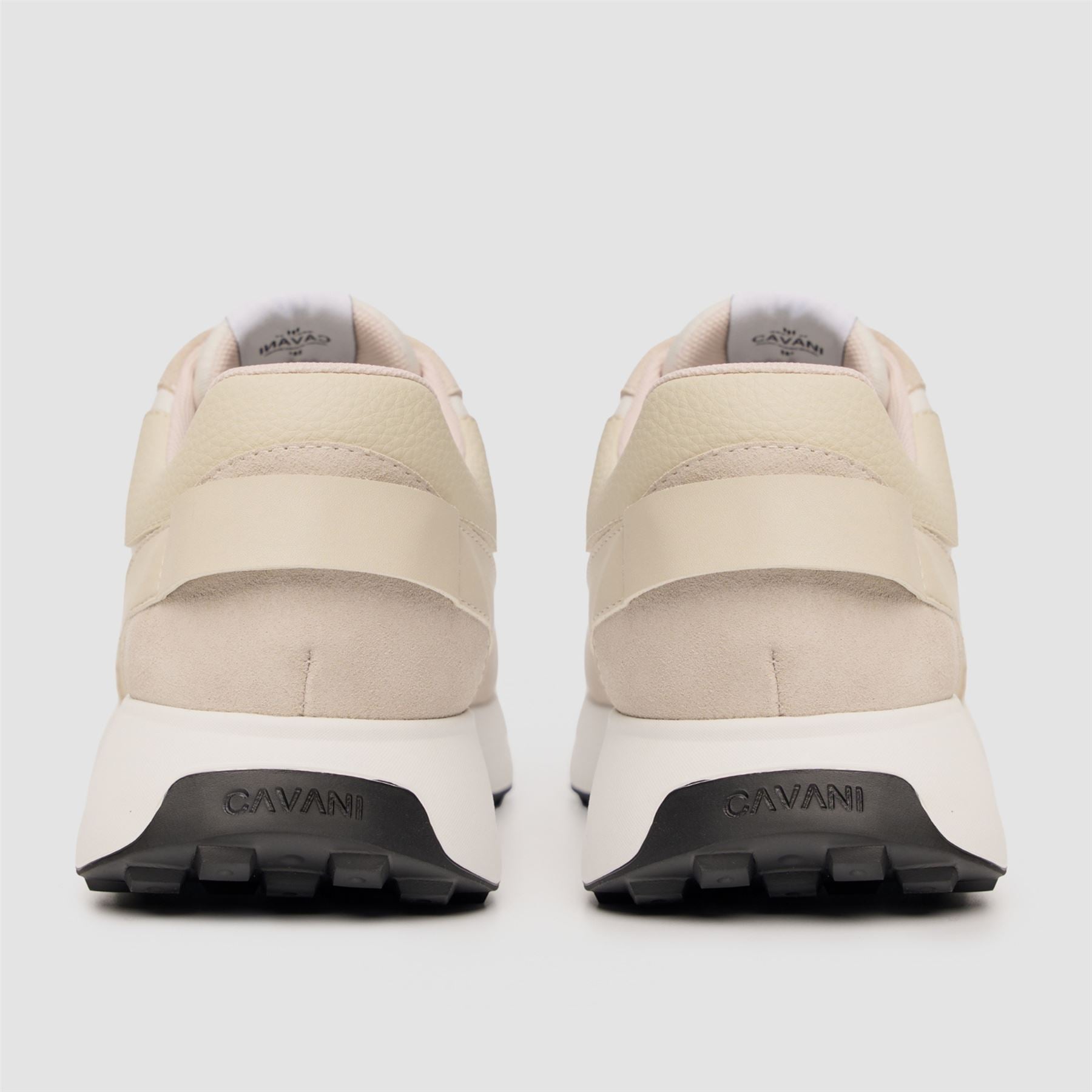 Canbera - Men's White Lightweight Suede Sneakers
