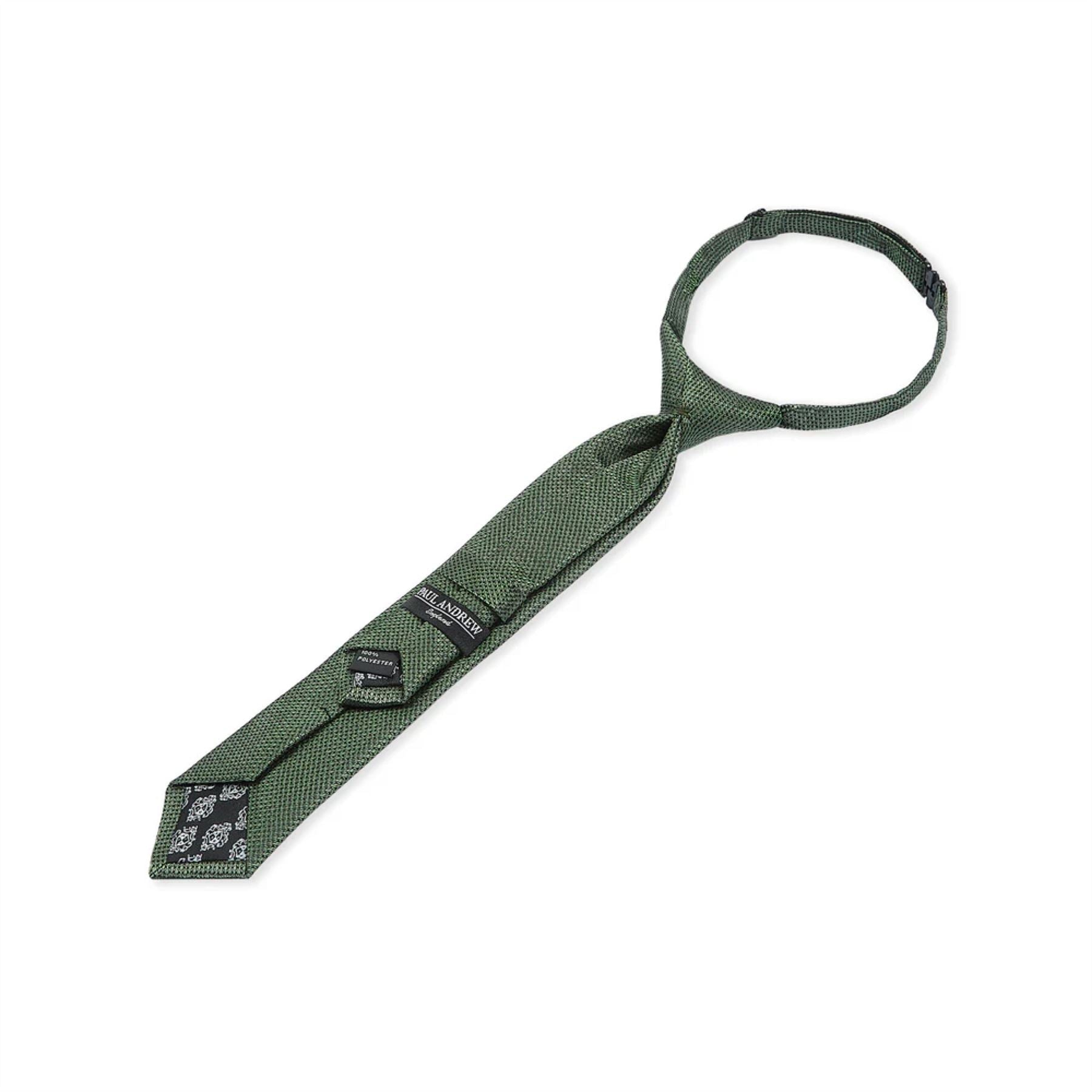 Boys Textured Necktie Satin Silk Tie