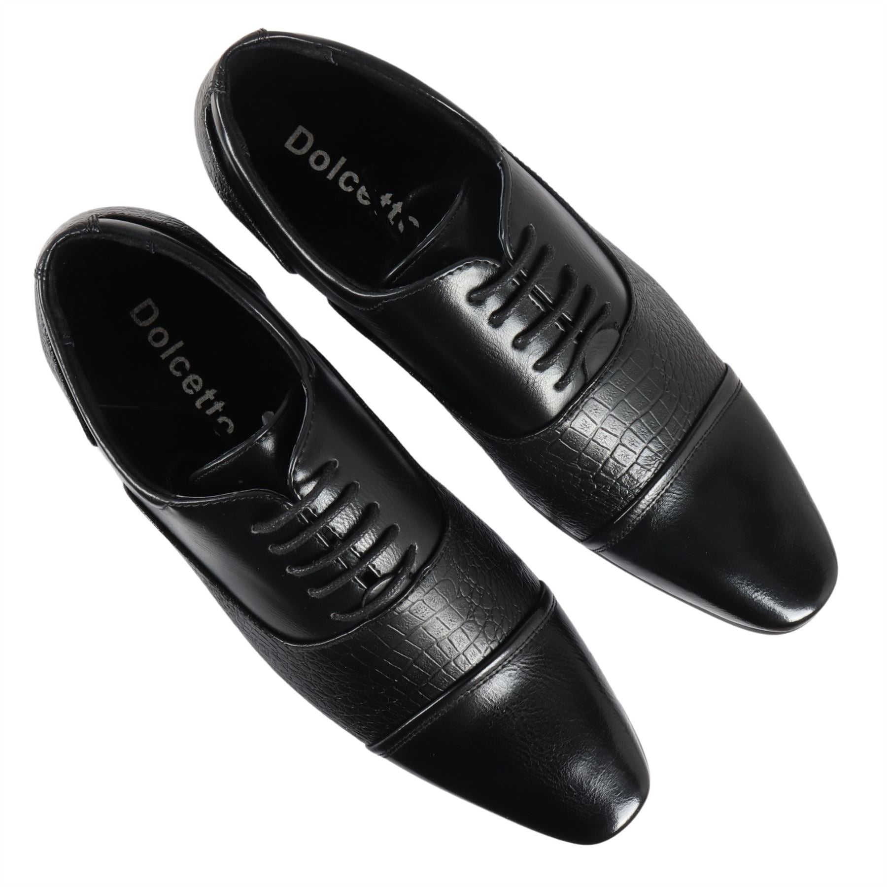 Men's Shoes Lace-Up Brogue Leather Lined Formal Dress Shoe