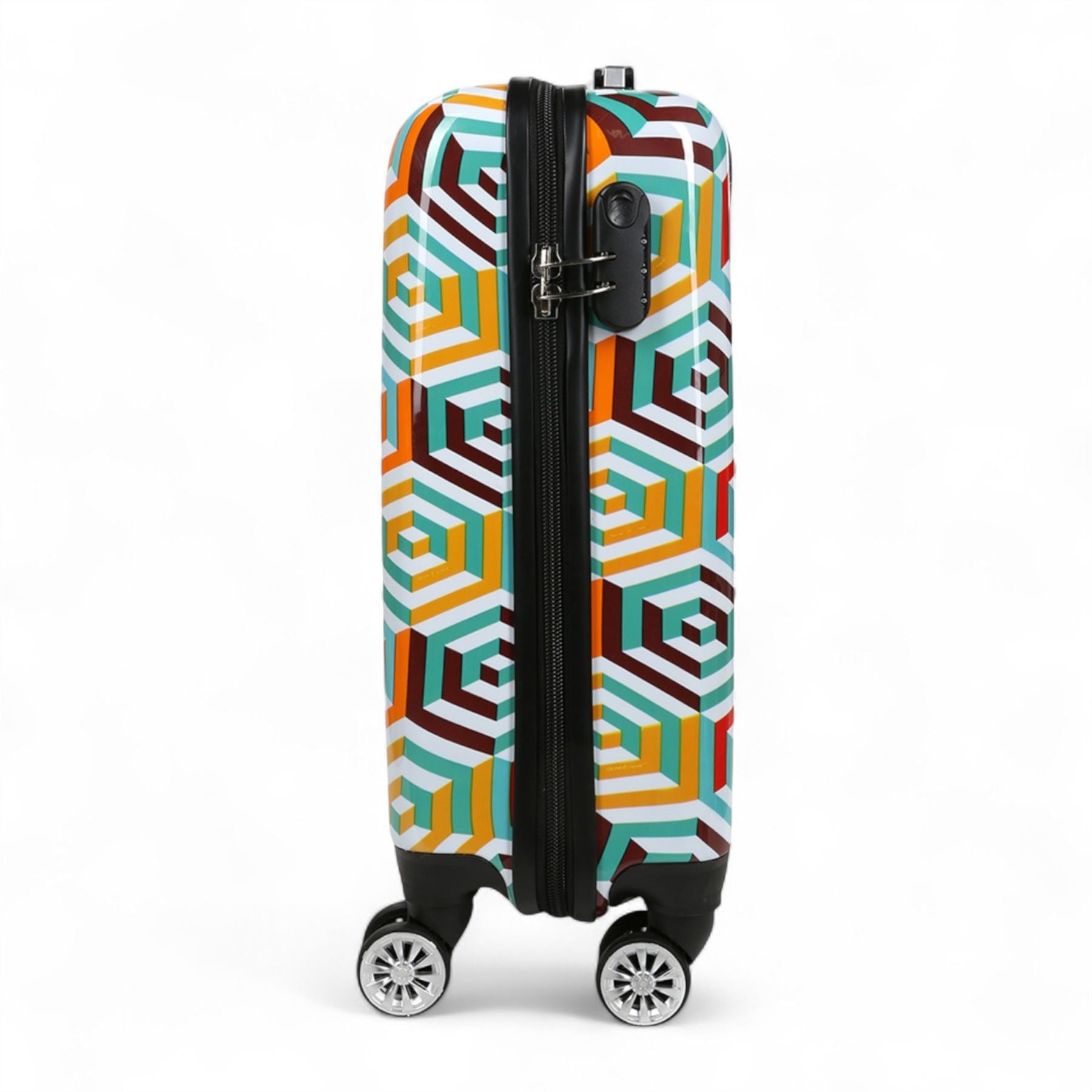 Hard Shell Suitcase Set Dual 4-Wheel Spinner Travel Luggage