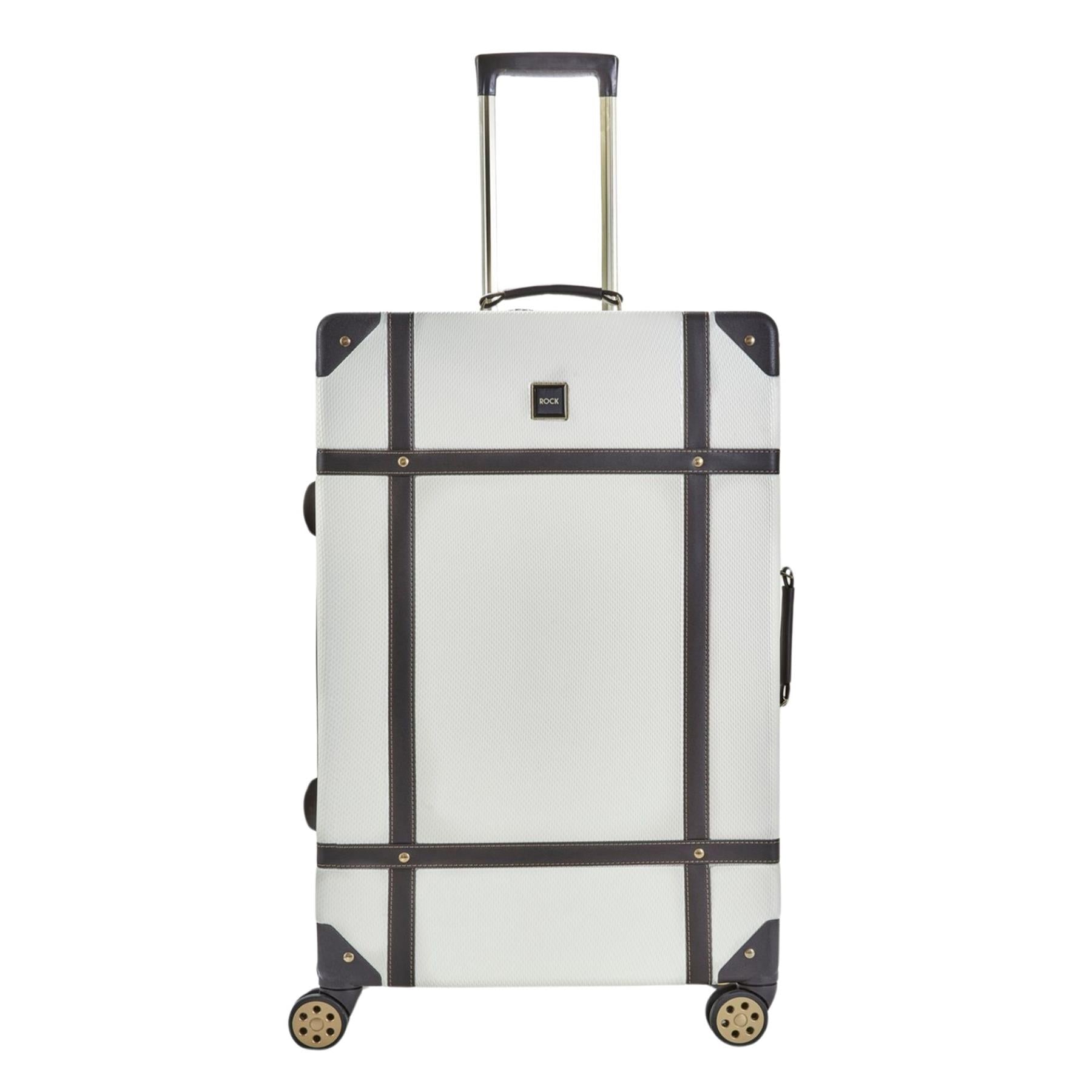 Luggage Suitcase Travel Bag Carry On Hand Cabin Check in Hard-Shell 4 Spinner Wheels Trolley Set | Vintage