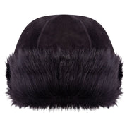 Sheepskin Shearling Leather Toscana Beanie Round Bucket Hat