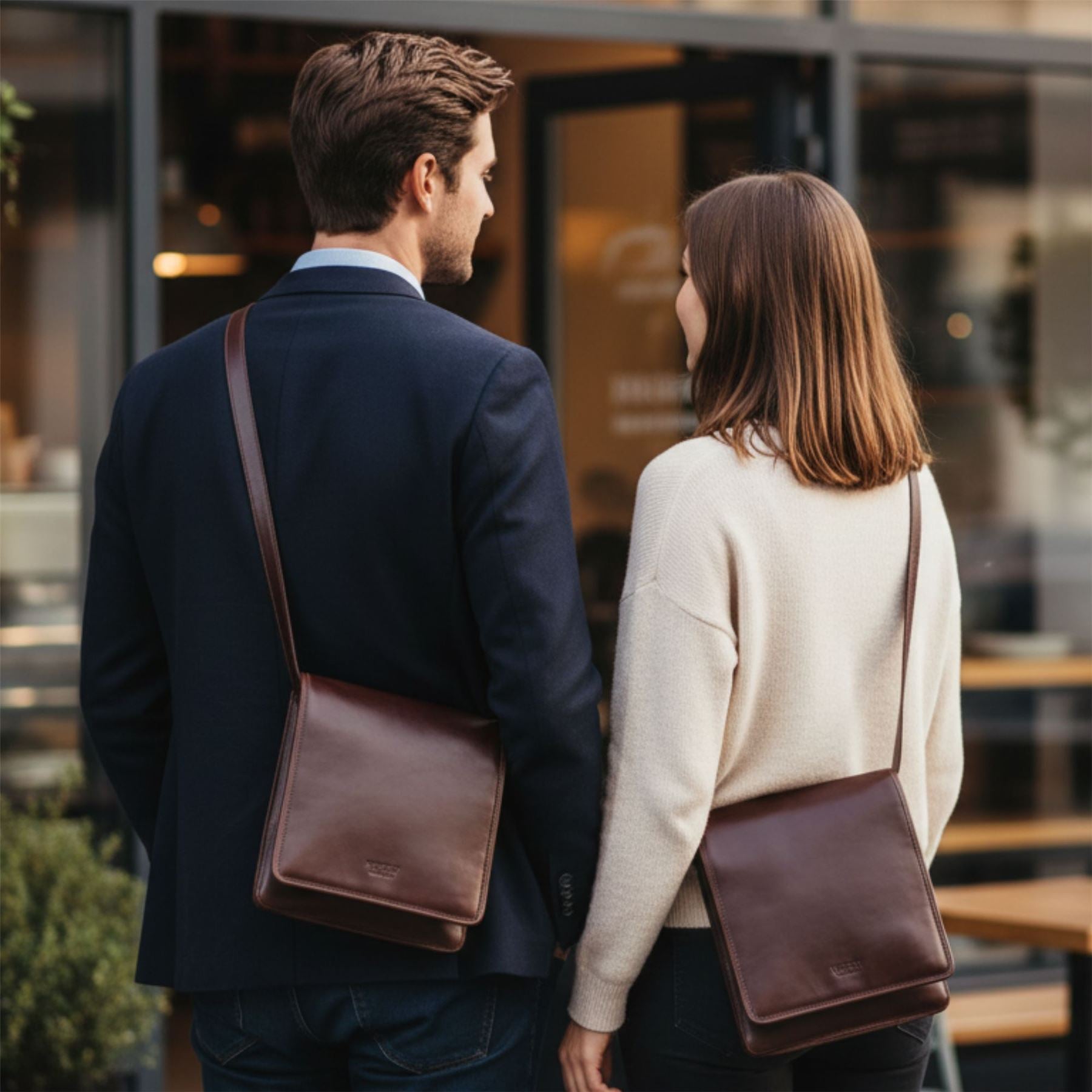 Ranger - Genuine Leather Crossbody Messenger Bag