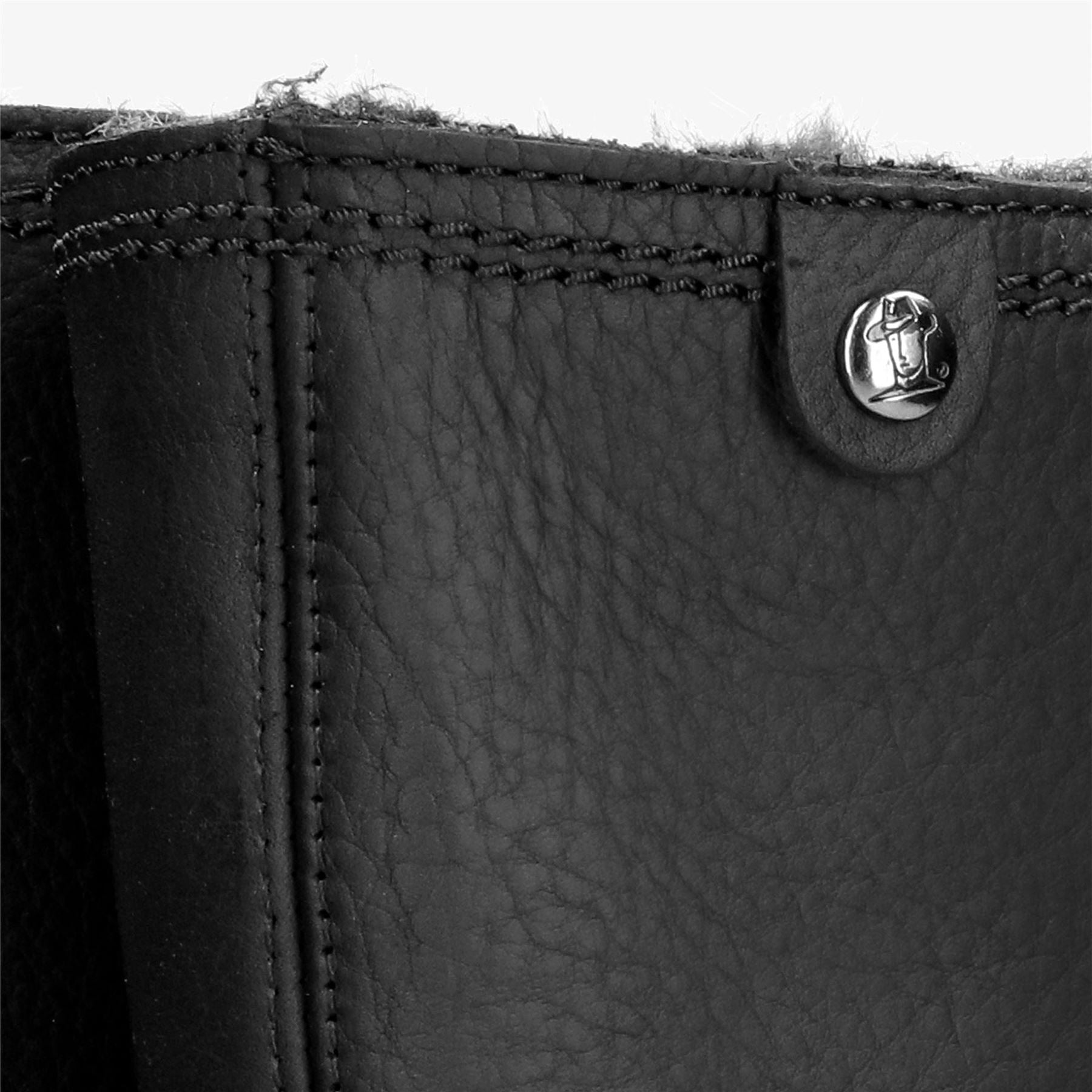 Bambina B60 - Women's Black Knee High Leather Boots