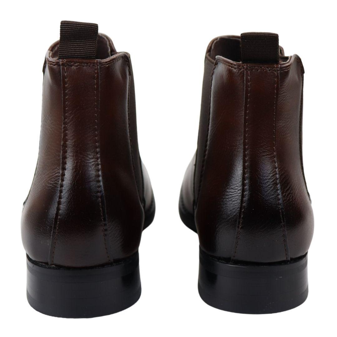 Men's Chelsea Slip On Ankle Boots - Knighthood Store