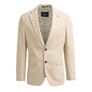 Camden - Men's Beige Check Blazer