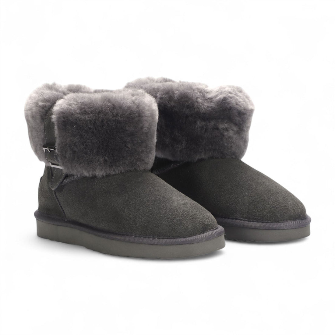 Granite - Women's Sheepskin Suede Winter Boots