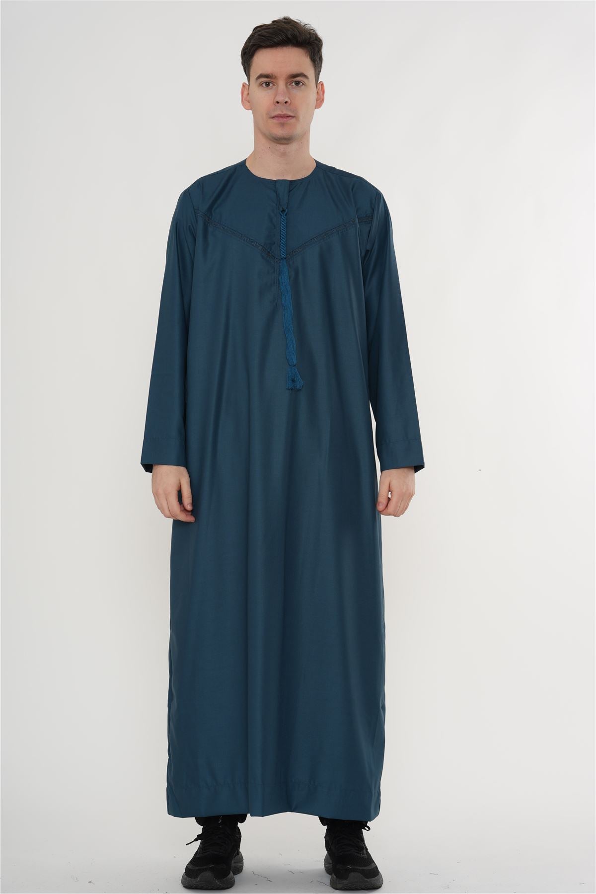 TT-008 - Men's Emirati Omani Arab Tassel Thobe