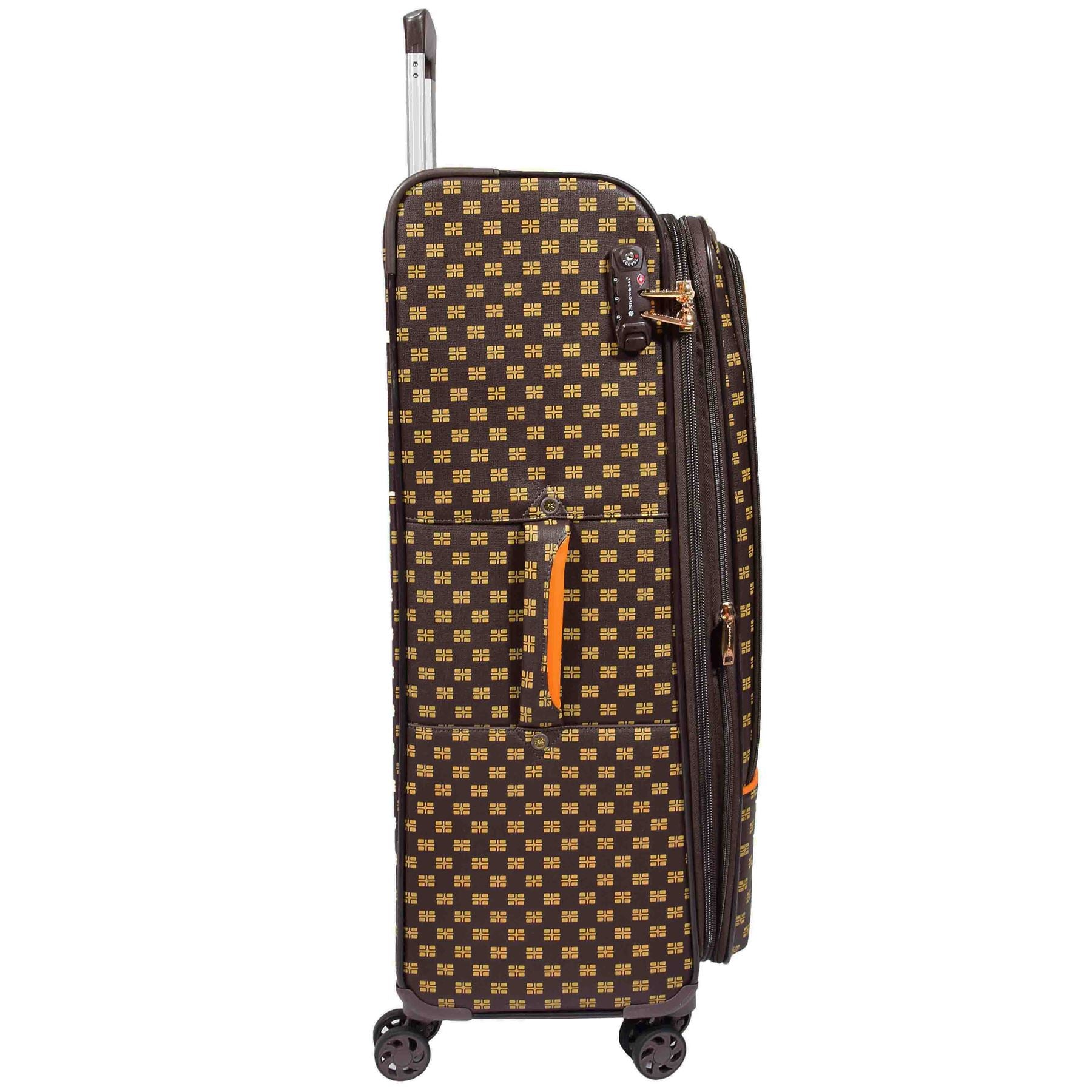 Soft Expandable Waterproof PVC Lightweight Travel Suitcase