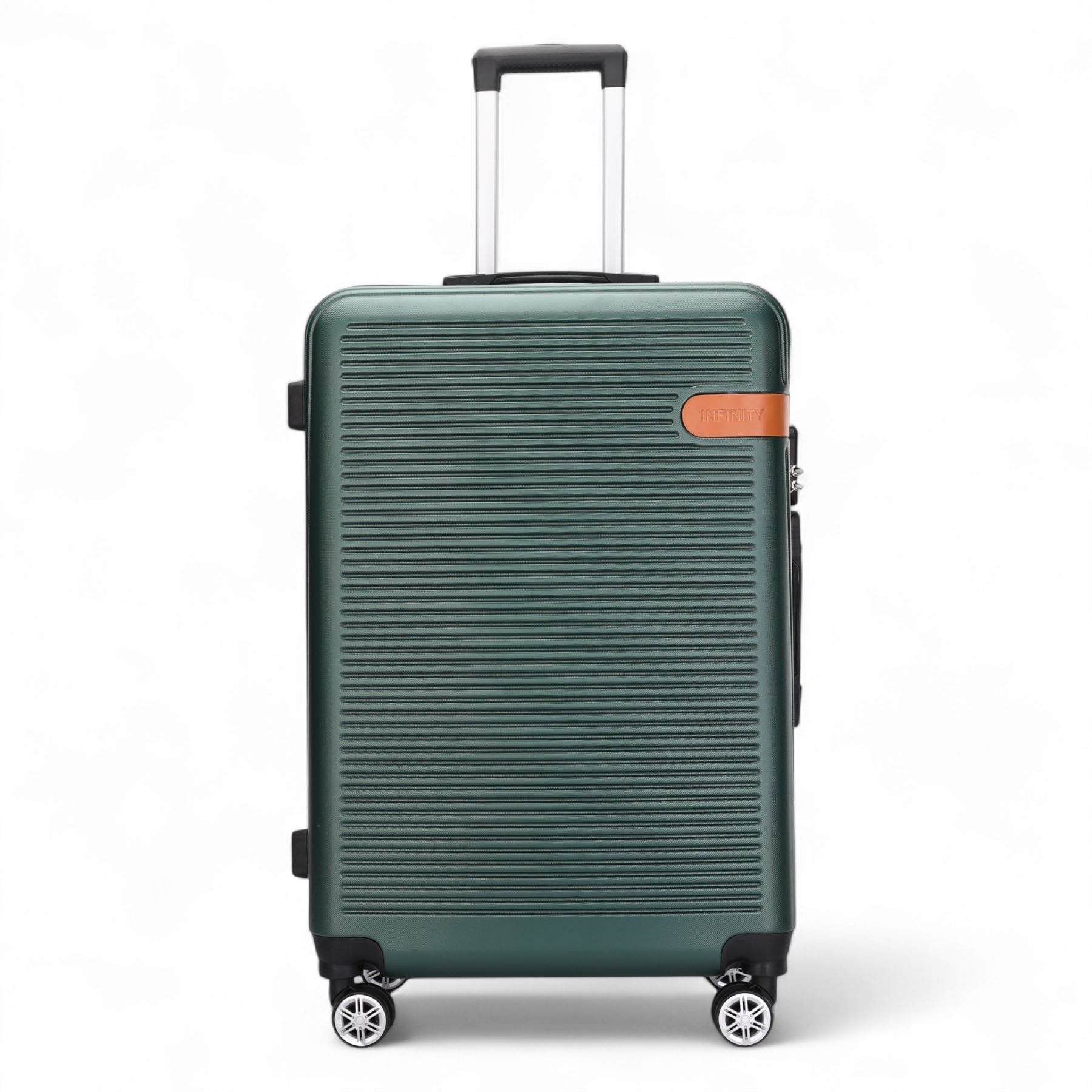 Hard Shell Classic 4-Wheel Luggage Suitcase Set