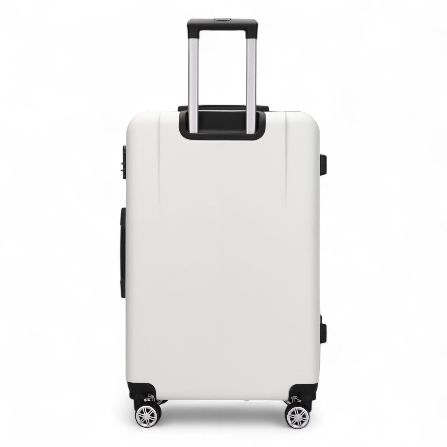 Hard Shell Modern 4-Wheel Luggage Suitcase Set