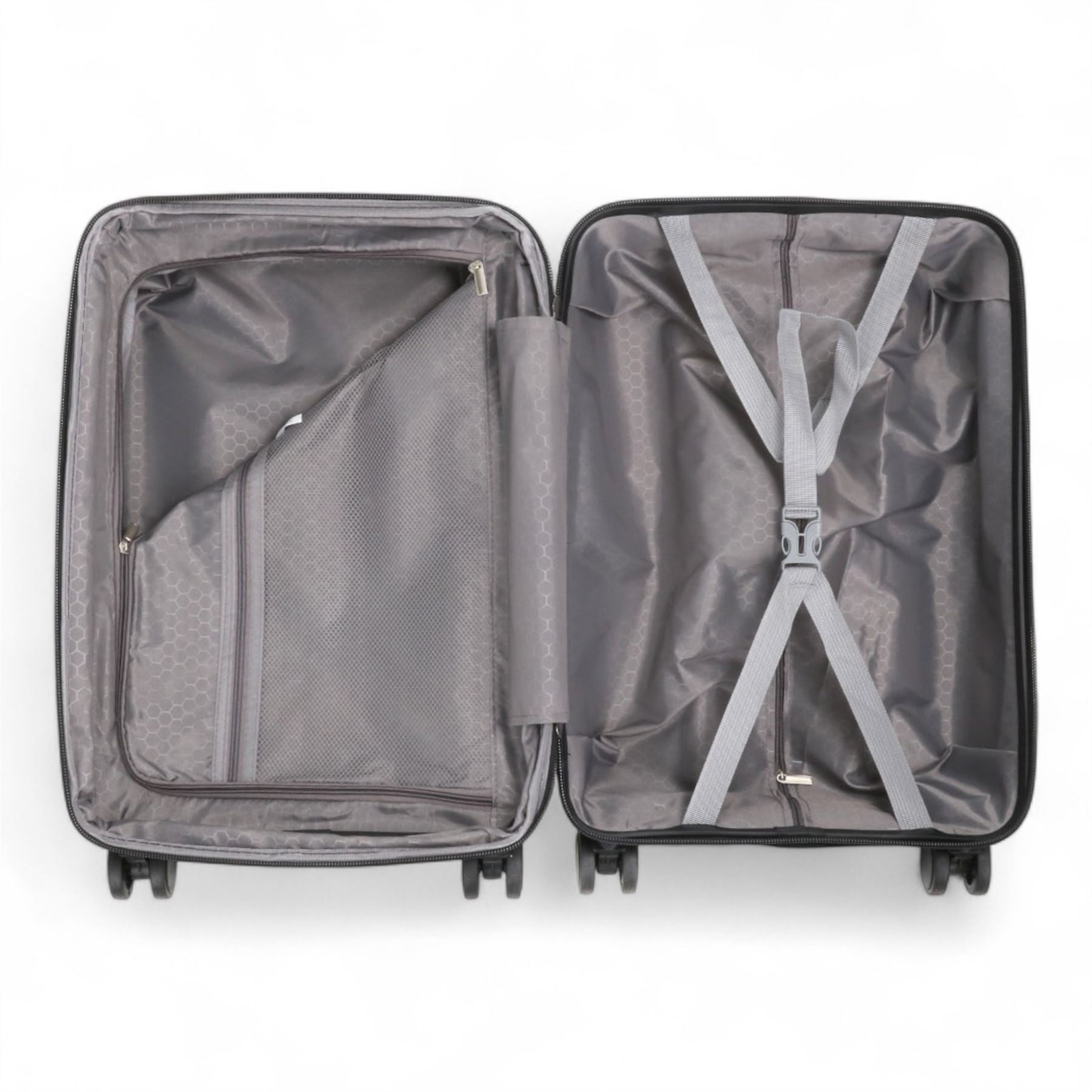 Lightweight 8 Spinner Wheels Expandable Hard Shell Luggage