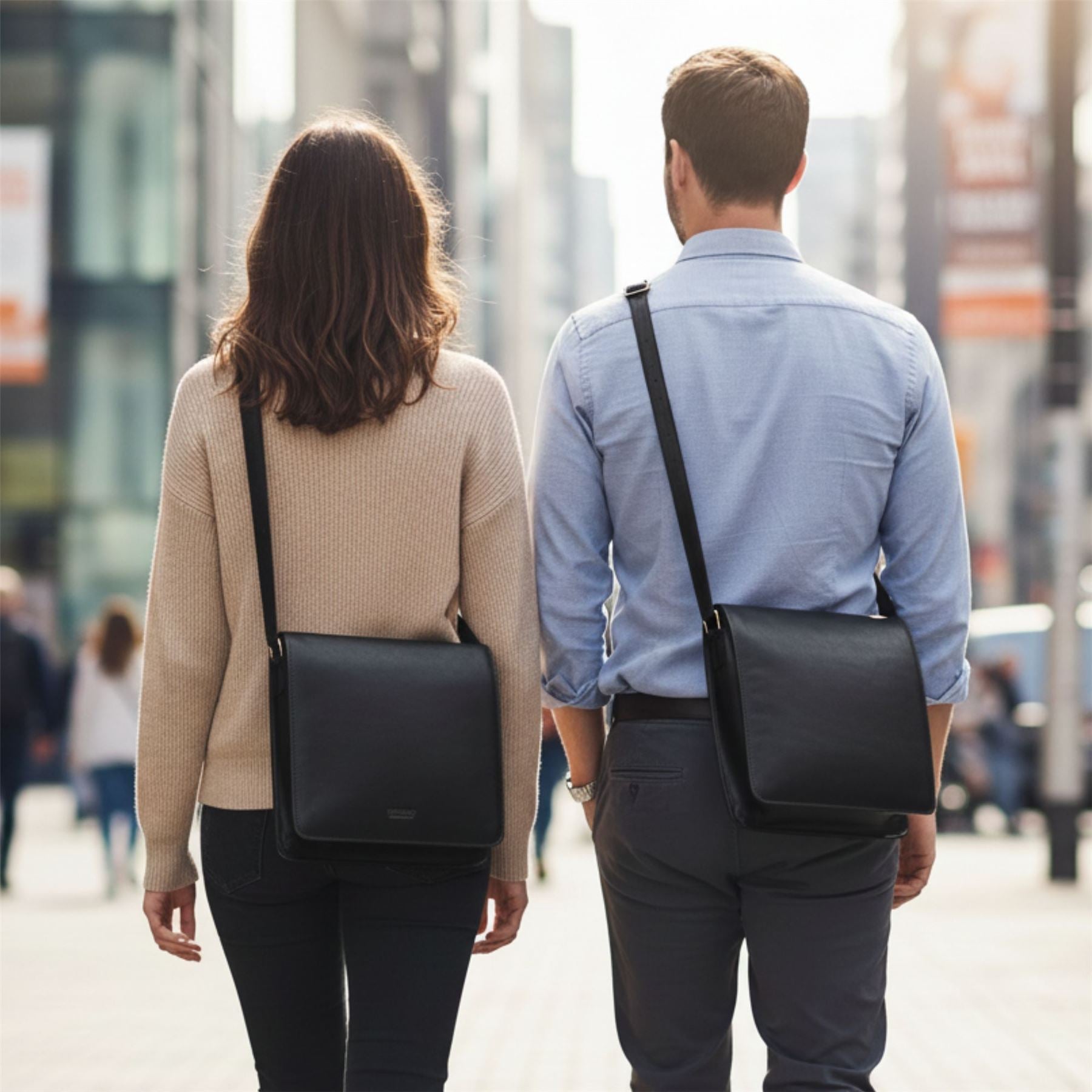 Ranger - Genuine Leather Crossbody Messenger Bag