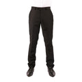 Mens Black Trousers Smart Casual Formal Work Office Wedding Prom Regular - Knighthood Store