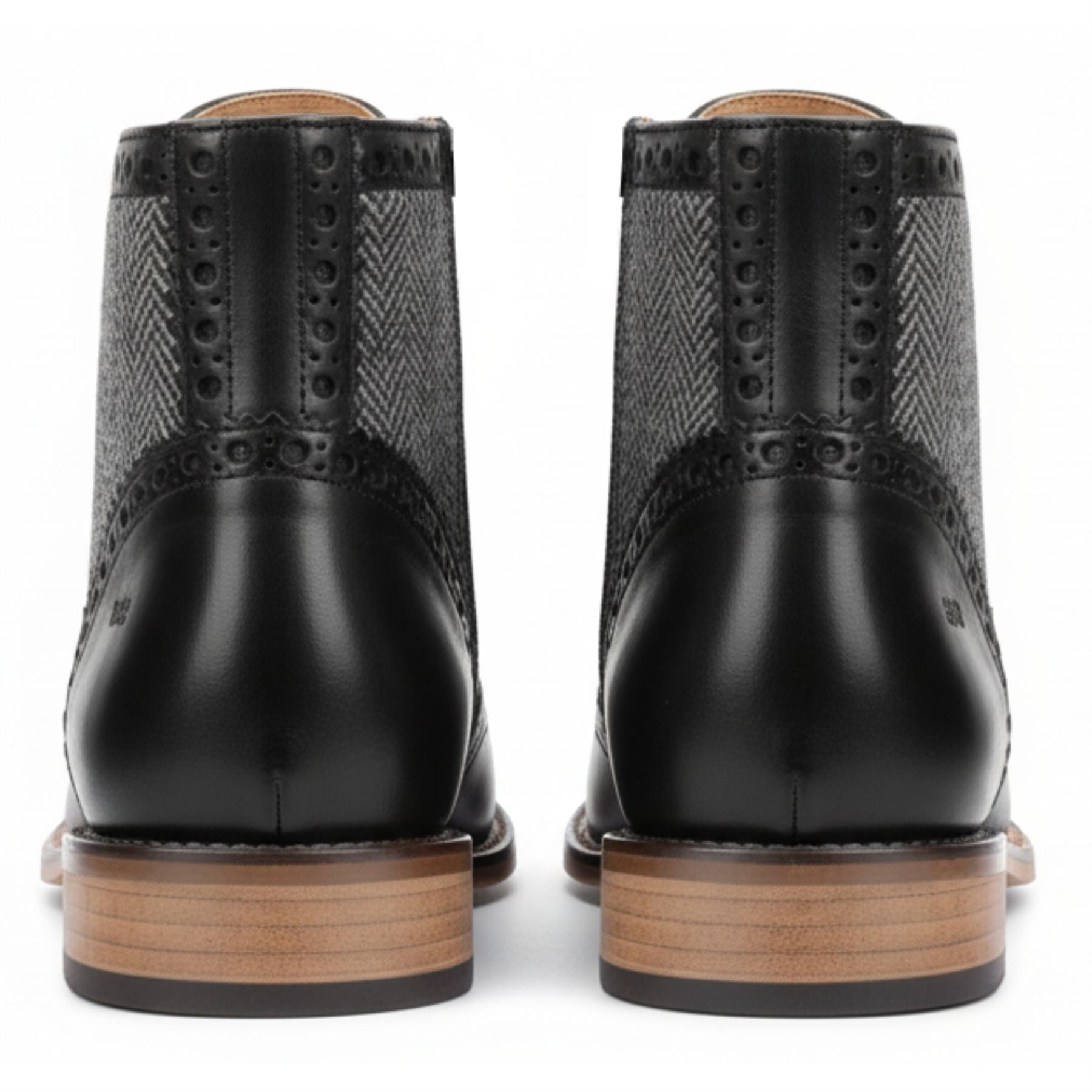 Men’s Wingtip Brogue Ankle Boots