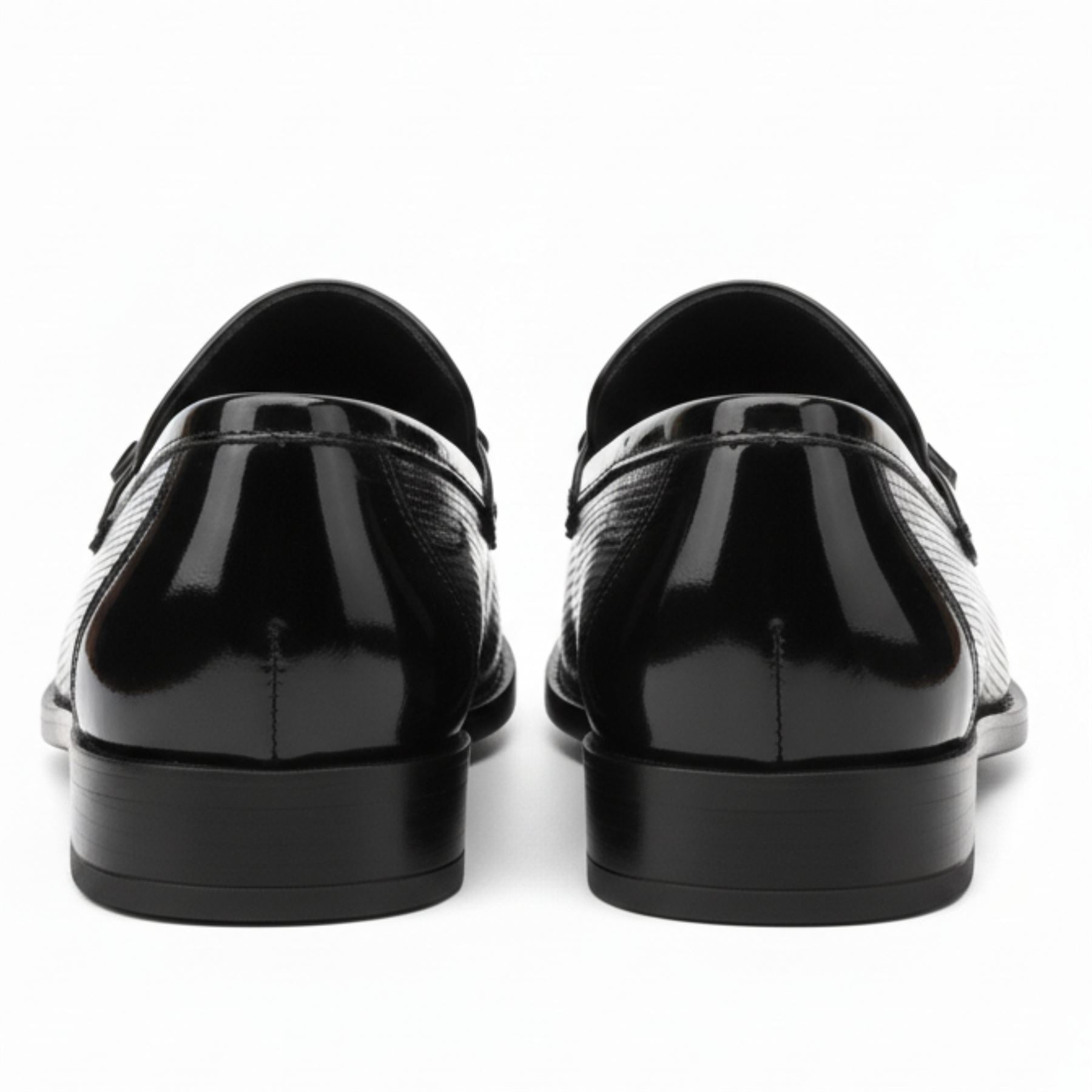 Men’s Faux Leather Slip On Penny Loafers
