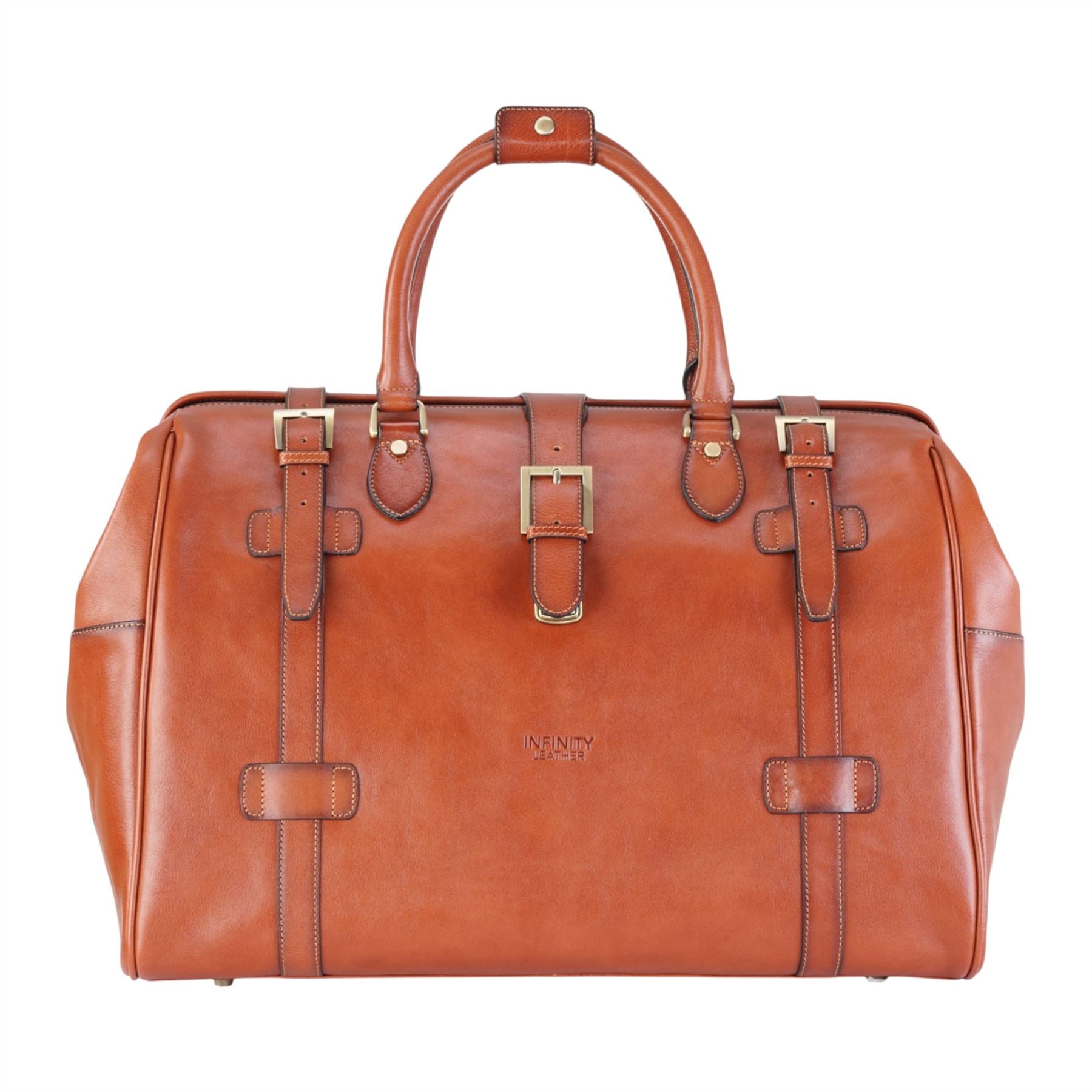 Windsor - Genuine Leather Large Travel Duffle Bag