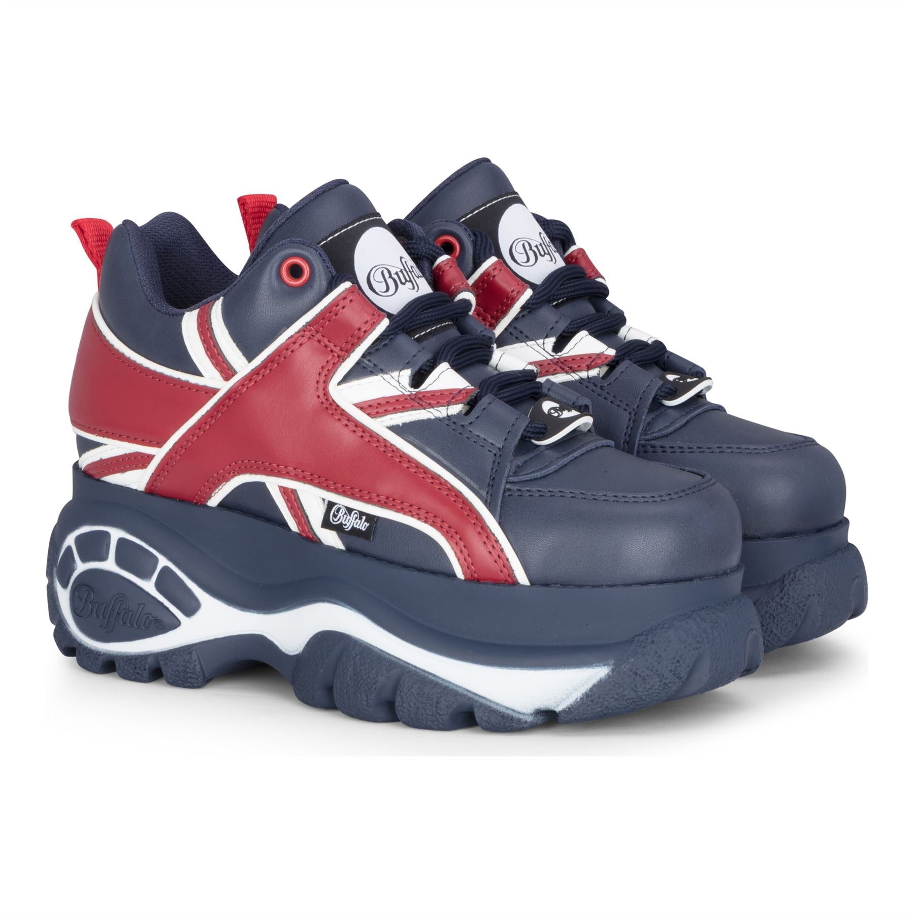 1339-14 - Women’s Blue Platform Chunky Fashion Sneakers