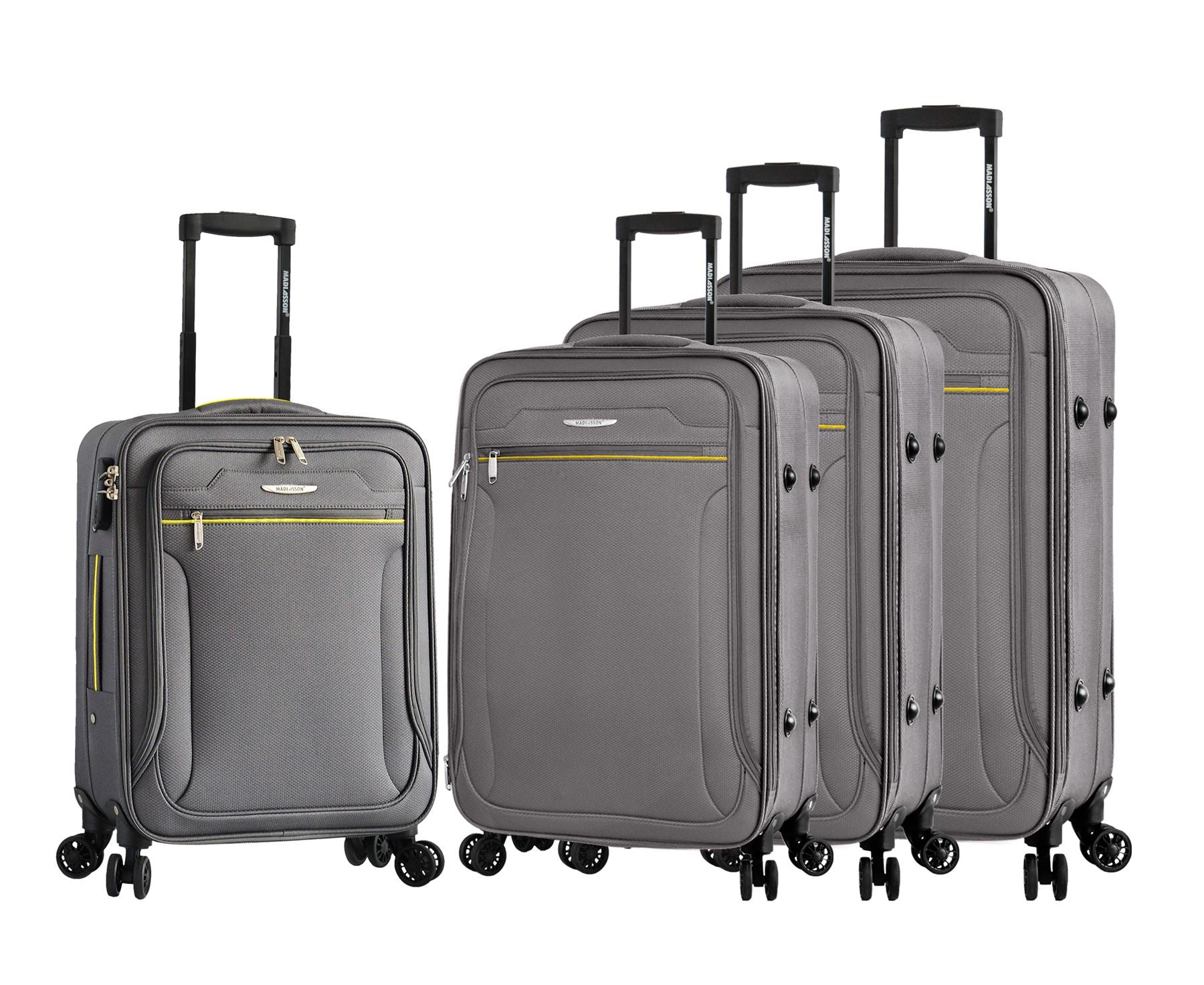 Lightweight Suitcase 4 Spinner Wheels Expandable Luggage