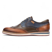 Avila - Men’s Brandy Brown Lace Up Leather Brogue