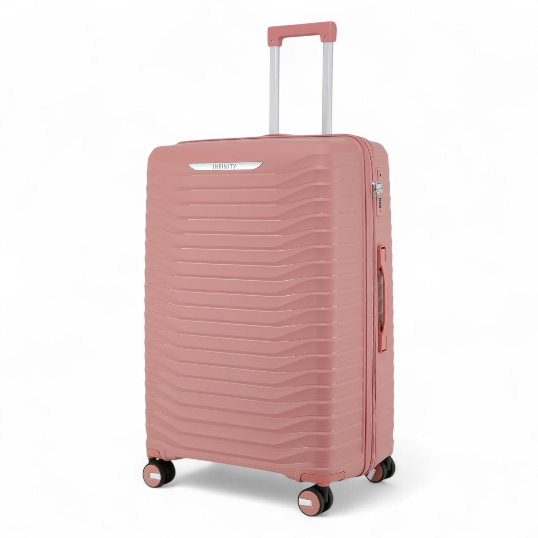 Hard Shell Suitcase Travel Set Durable Polypropylene Luggage