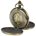 Pocket Watch Mechanical Skeleton 1920's Blinders Original Classic - Knighthood Store