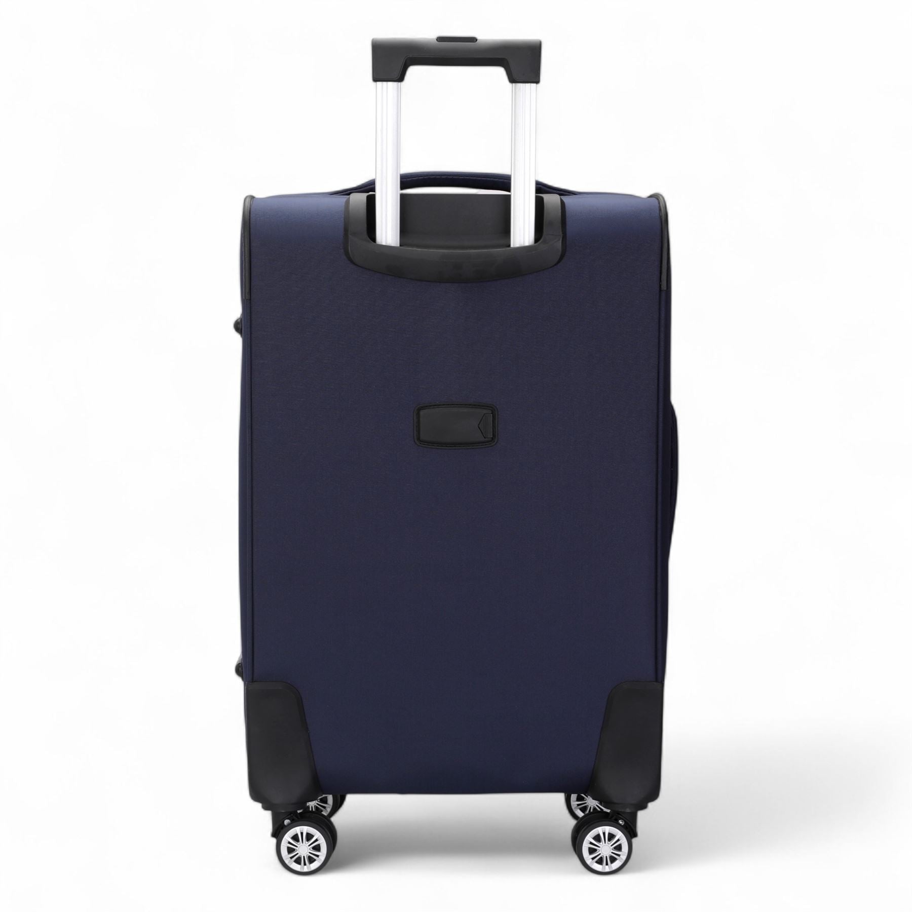 Lightweight Expandable Luggage Softshell 8 Weel Suitcase Set