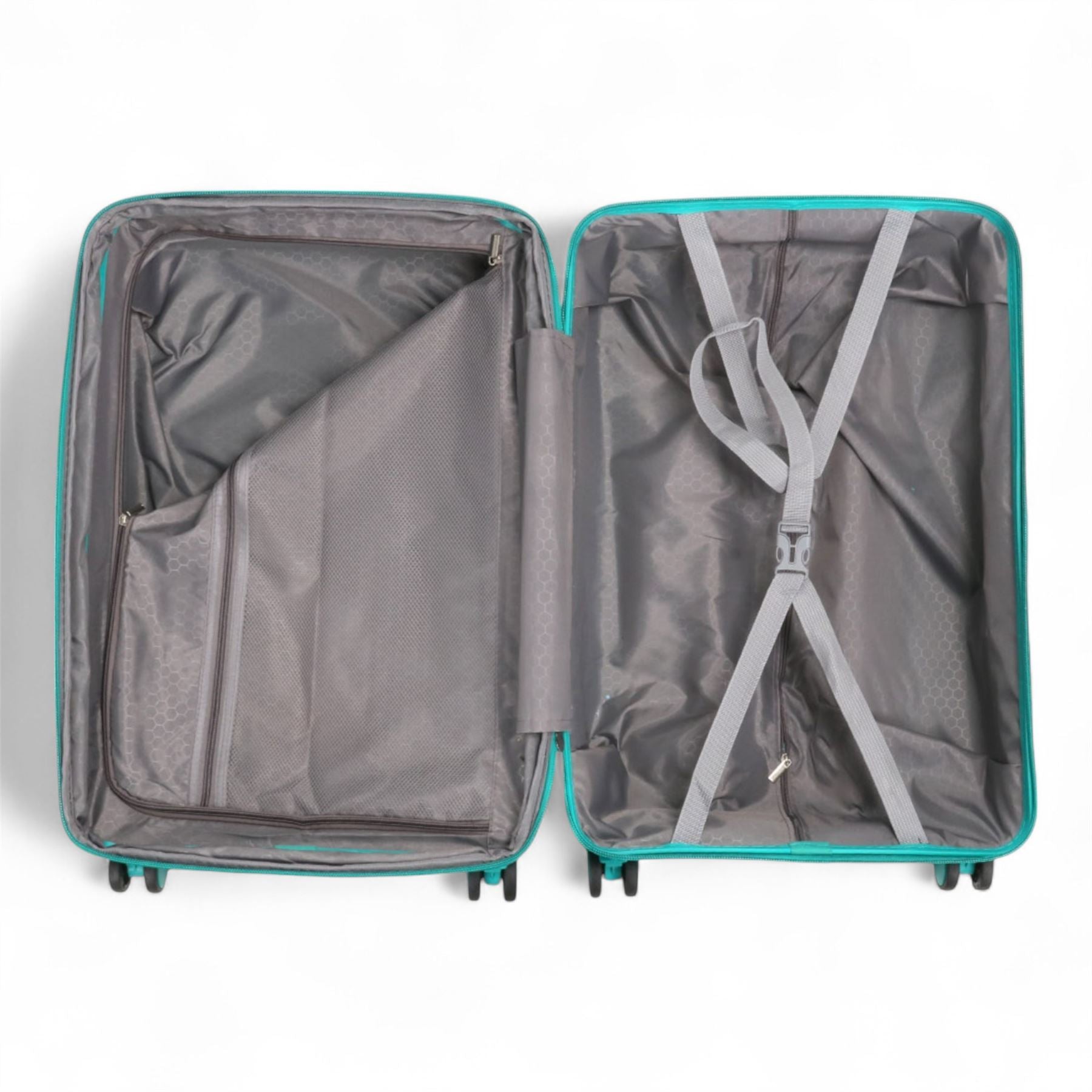 Lightweight 8 Spinner Wheels Expandable Hard Shell Luggage
