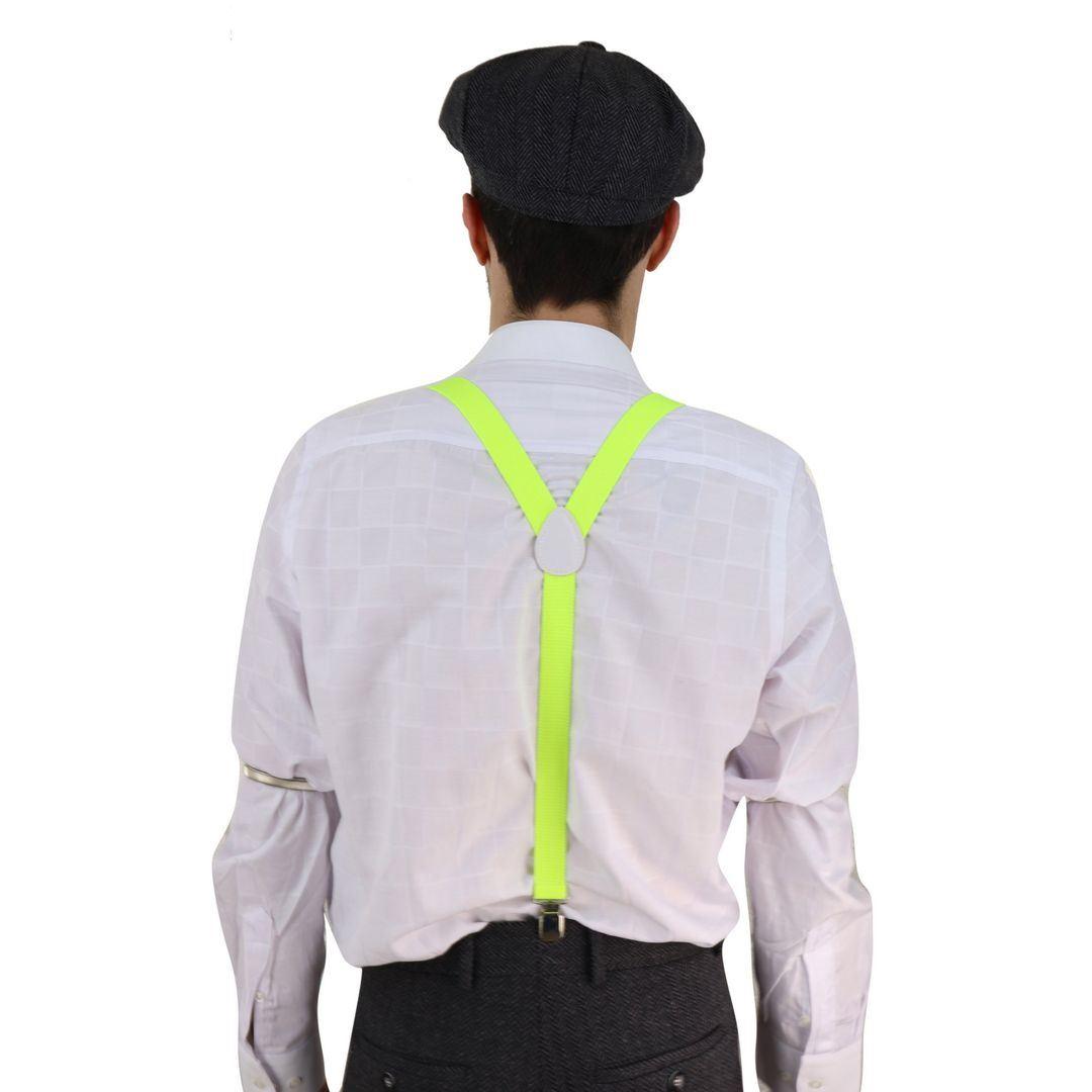 Mens Classic Vintage Retro Trouser Braces Suspenders 1920s Gatsby Blinders - Knighthood Store