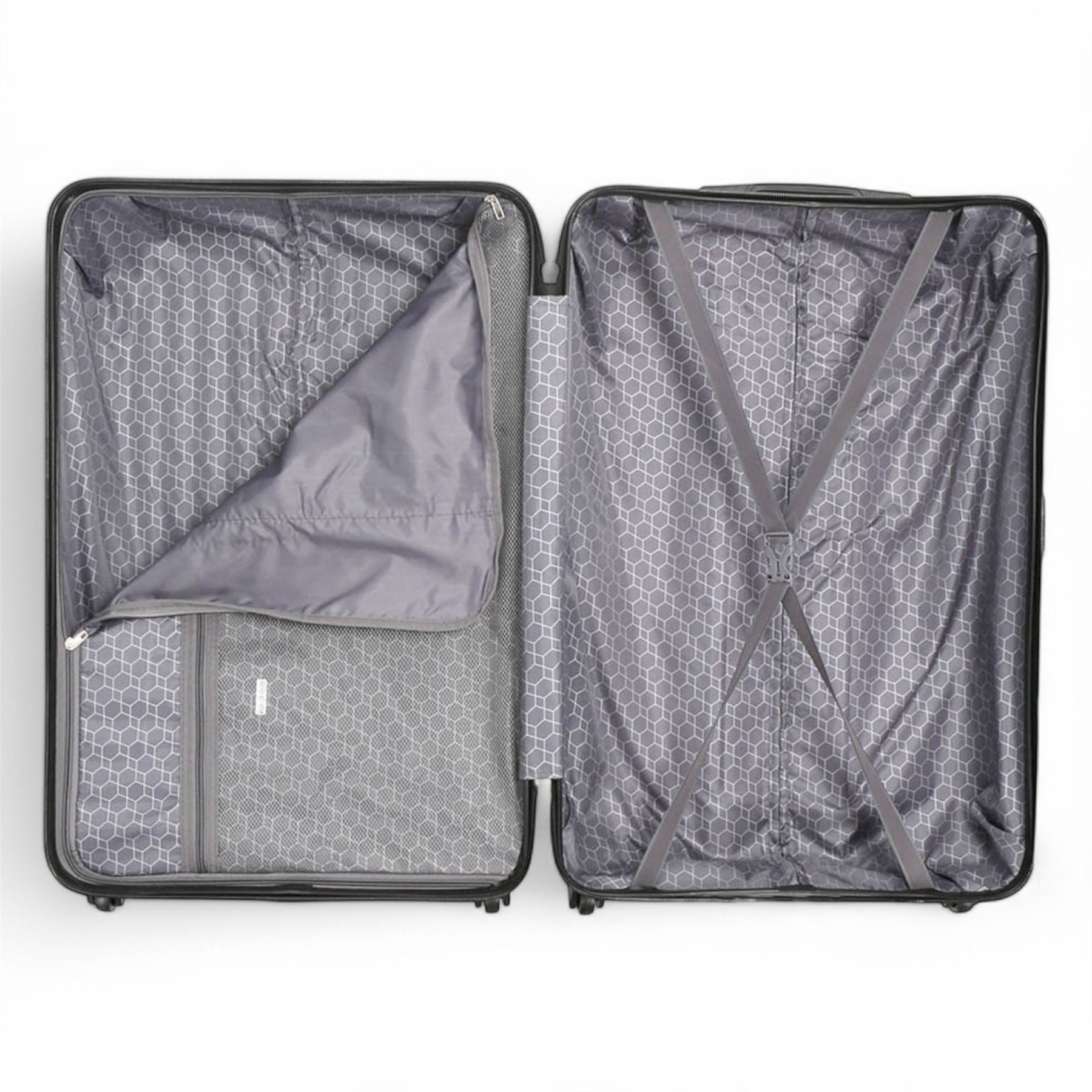 Hardshell Luggage Set 8 Spinner Wheels Suitcase