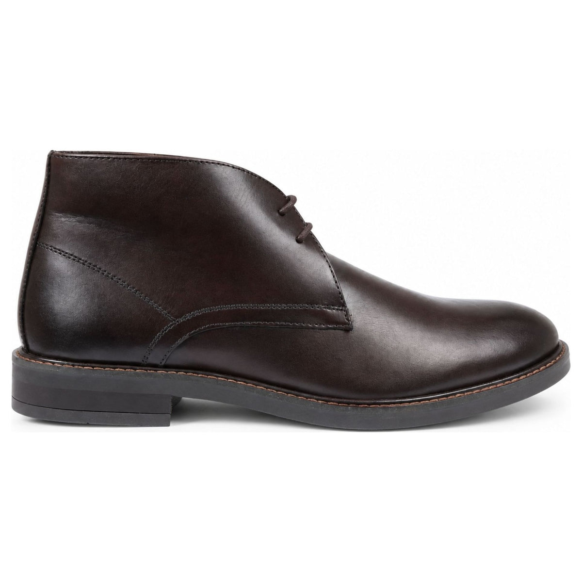 Oban - Men's Brown Leather Lace-Up Chukka Ankle Boots