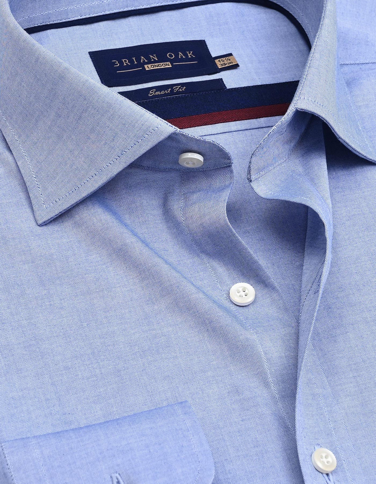 Men's Light Blue Oxford Dress Shirt