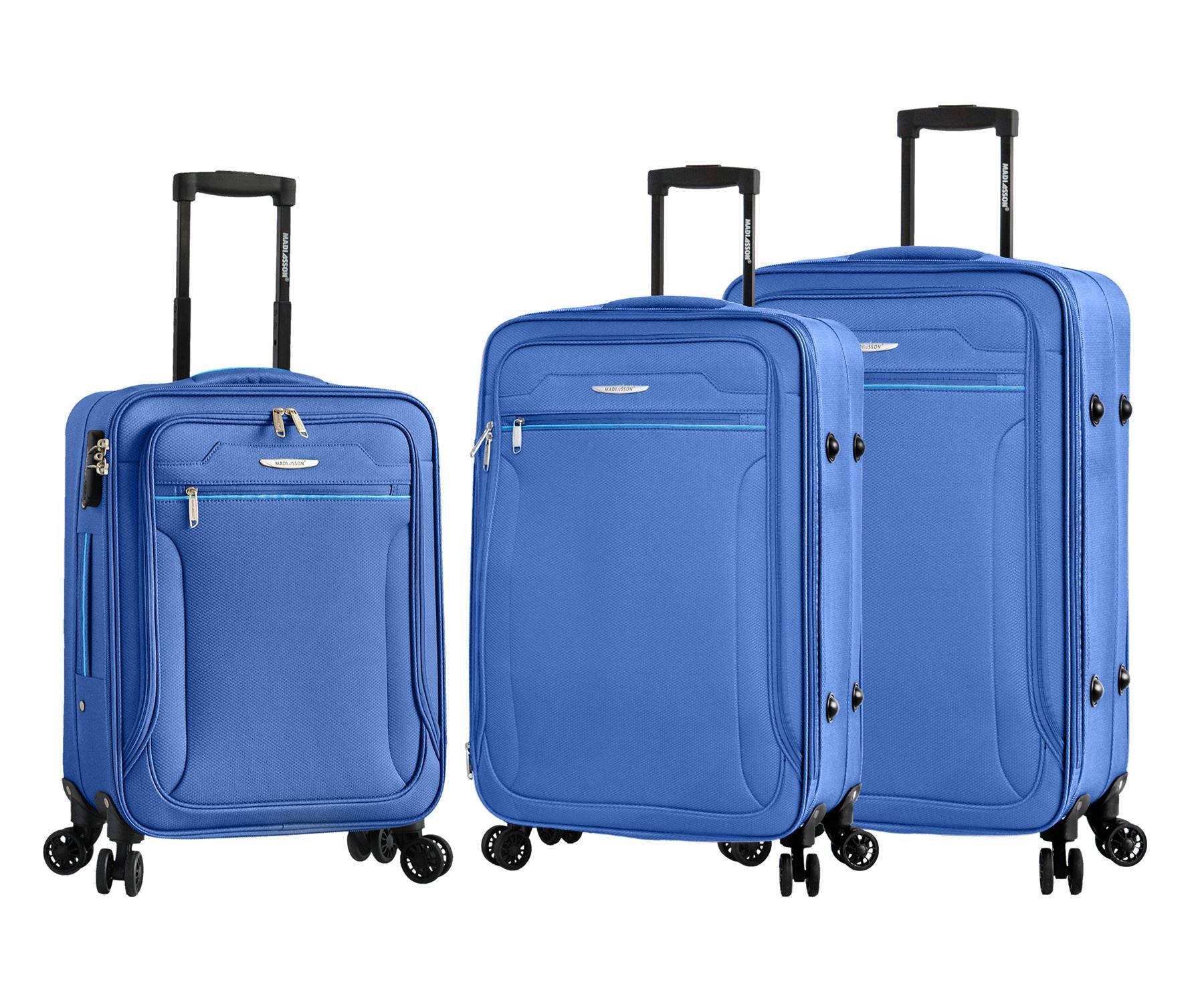 Lightweight Suitcase 4 Spinner Wheels Expandable Luggage