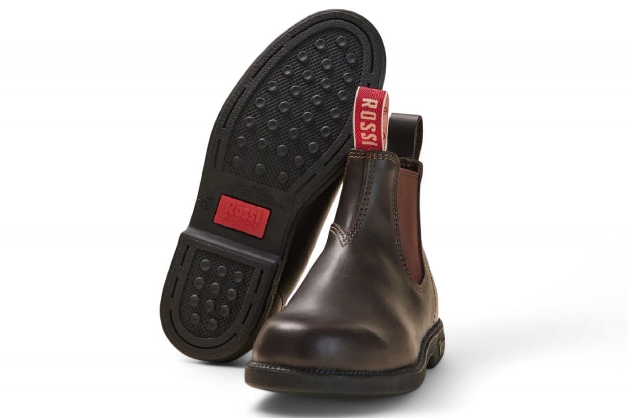 Booma 607 - Brown Leather Chelsea Boots