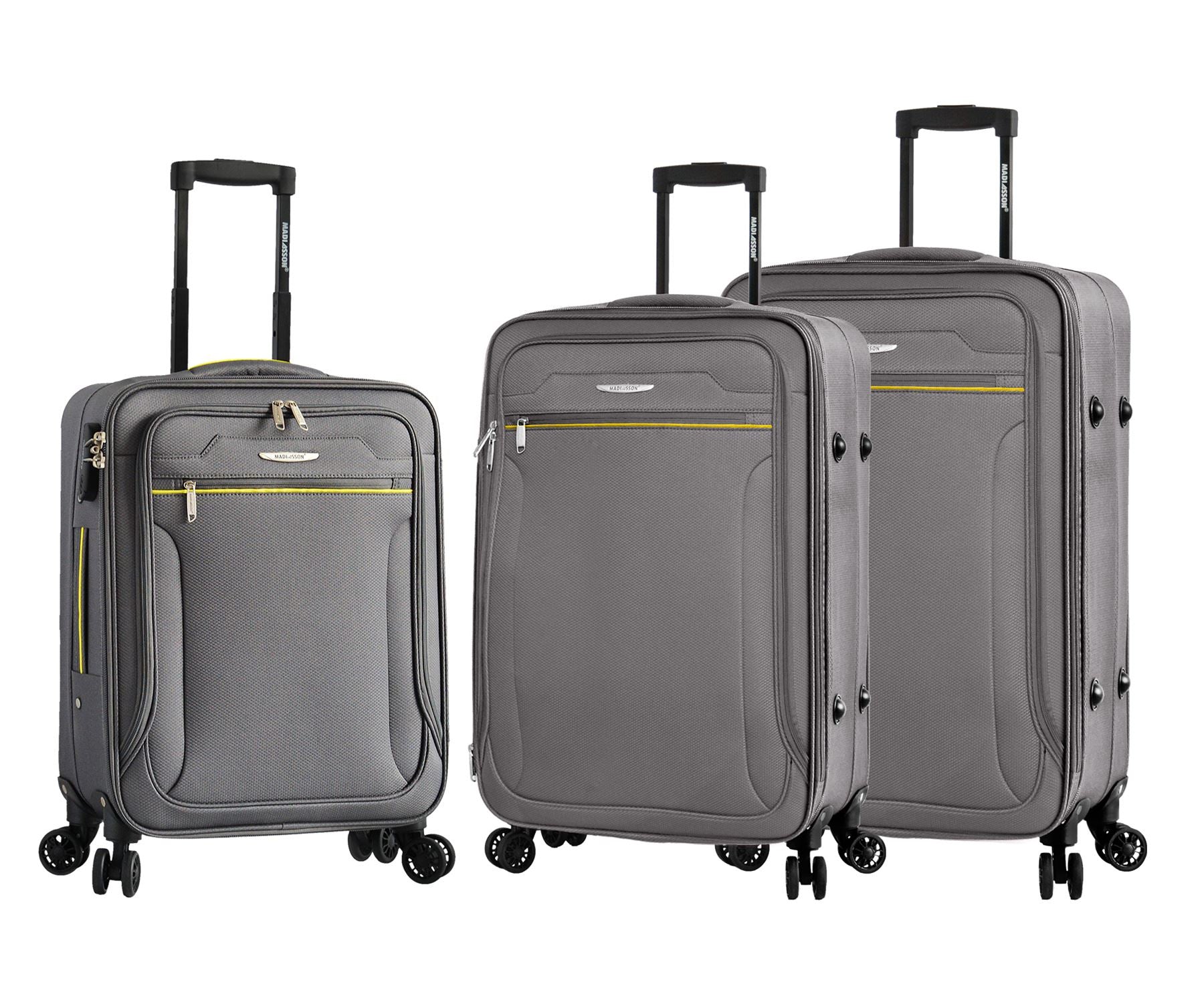Lightweight Suitcase 4 Spinner Wheels Expandable Luggage
