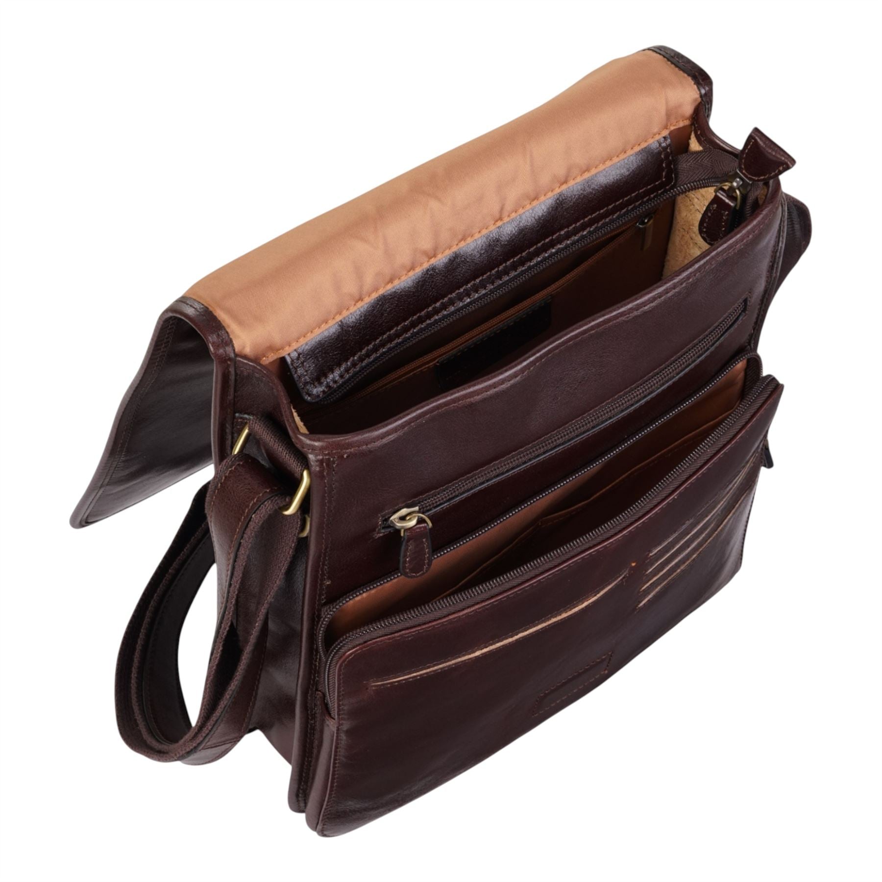 Ranger - Genuine Leather Crossbody Messenger Bag